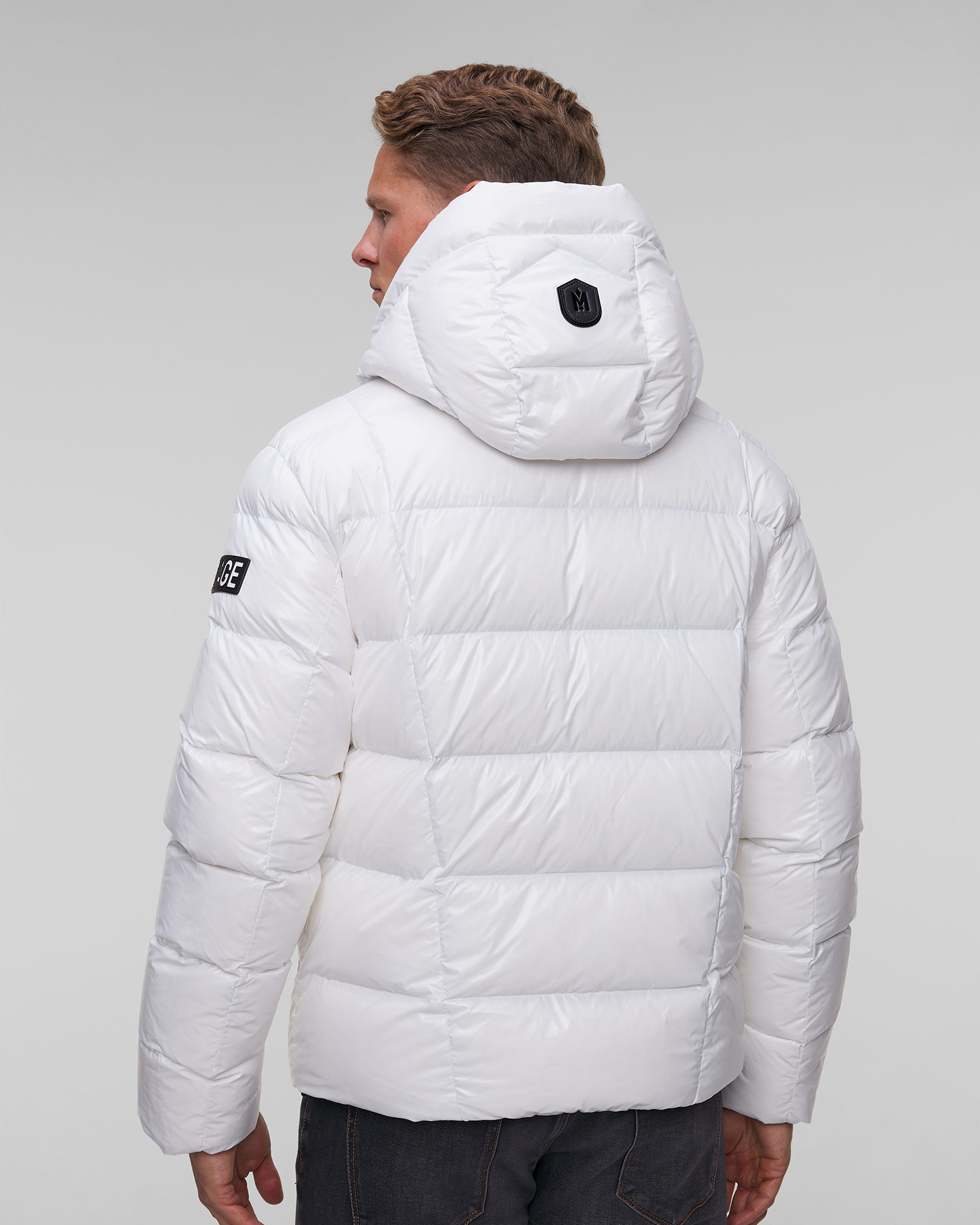 Men’s white down jacket Mackage Victor