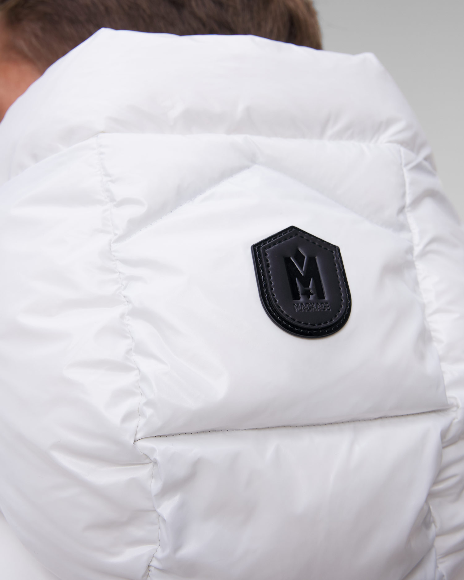 Men’s white down jacket Mackage Victor