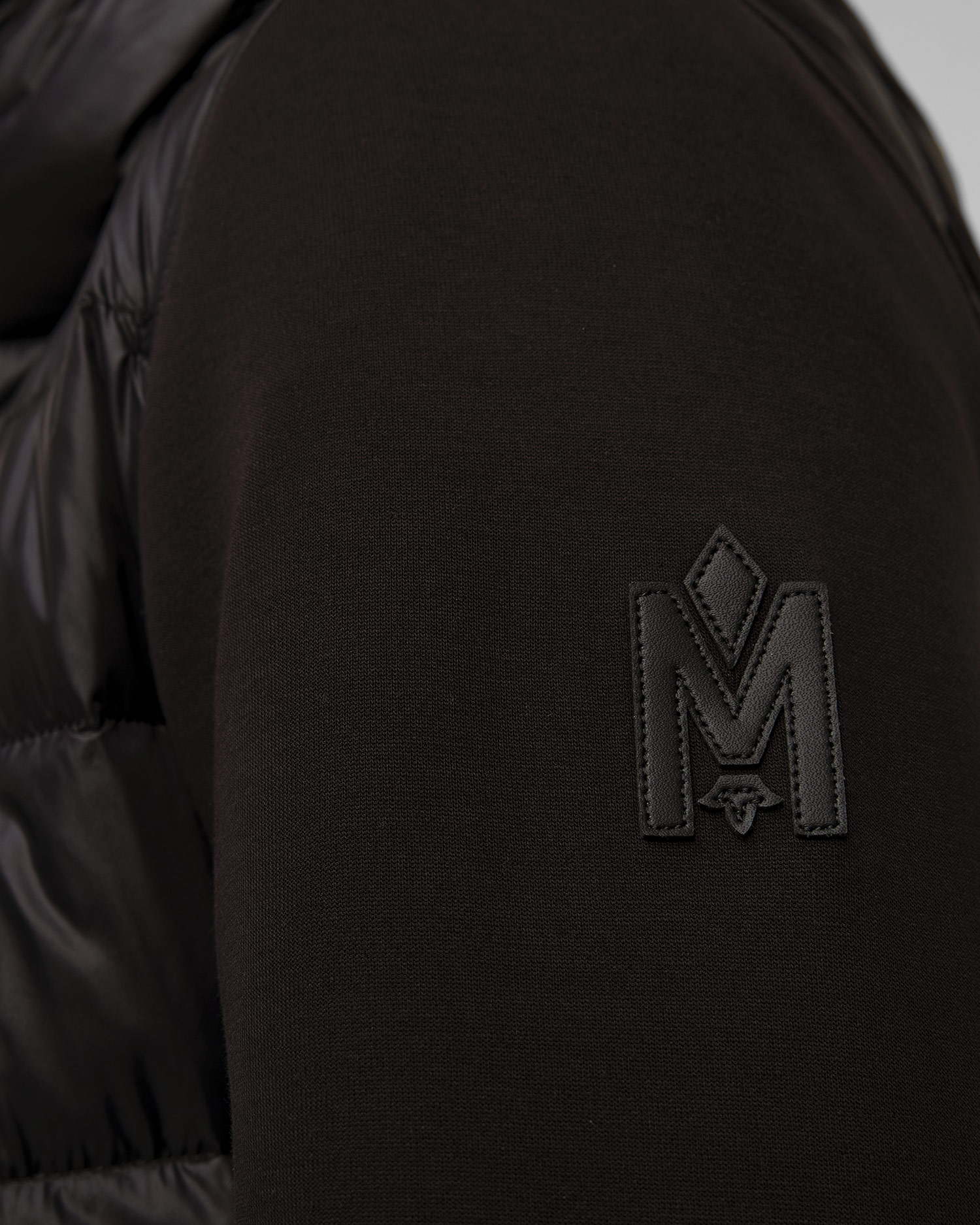 Giacca ibrida nera da uomo Mackage Frank-r