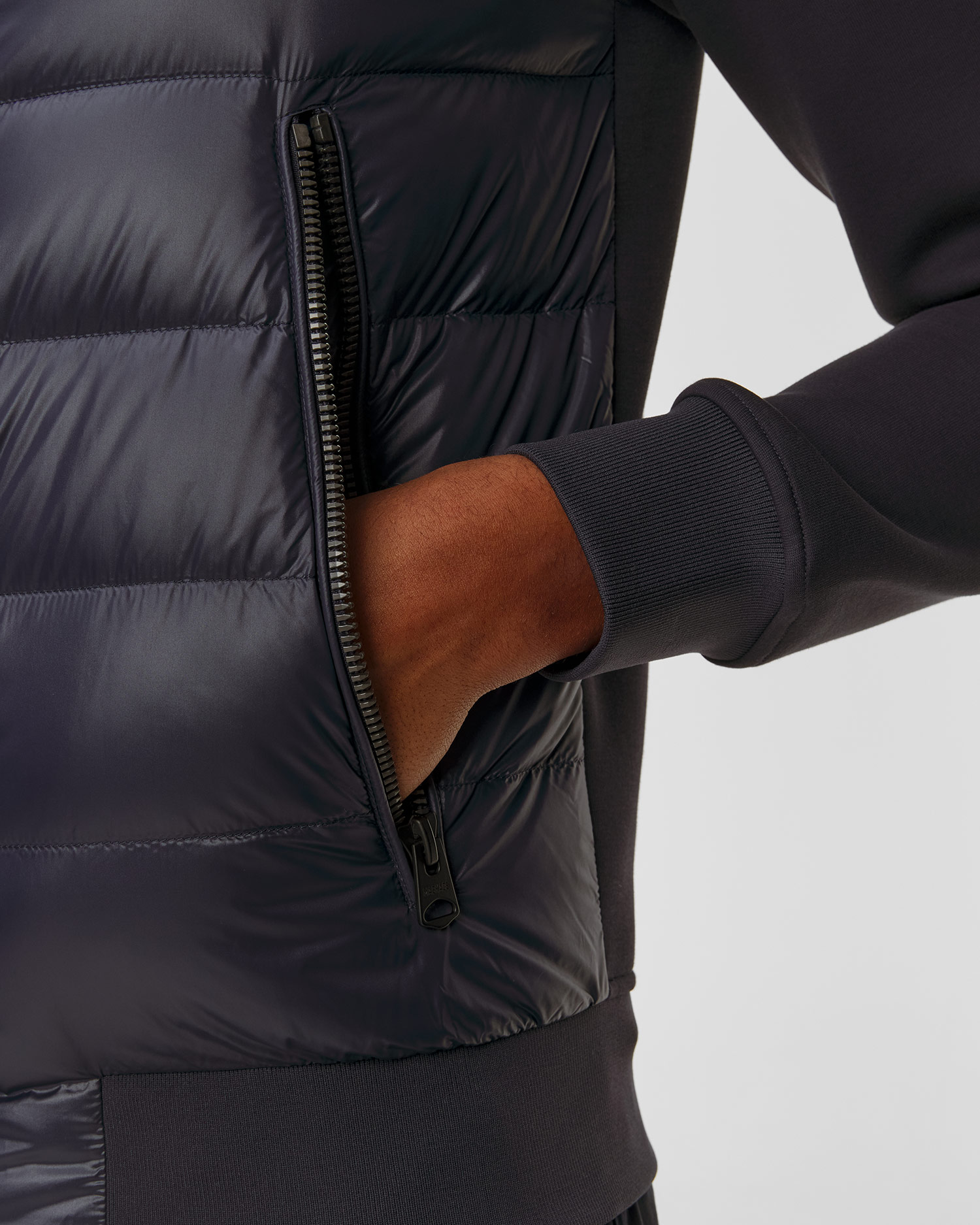 Geacă hibridă din puf pentru bărbați Mackage Frank-R