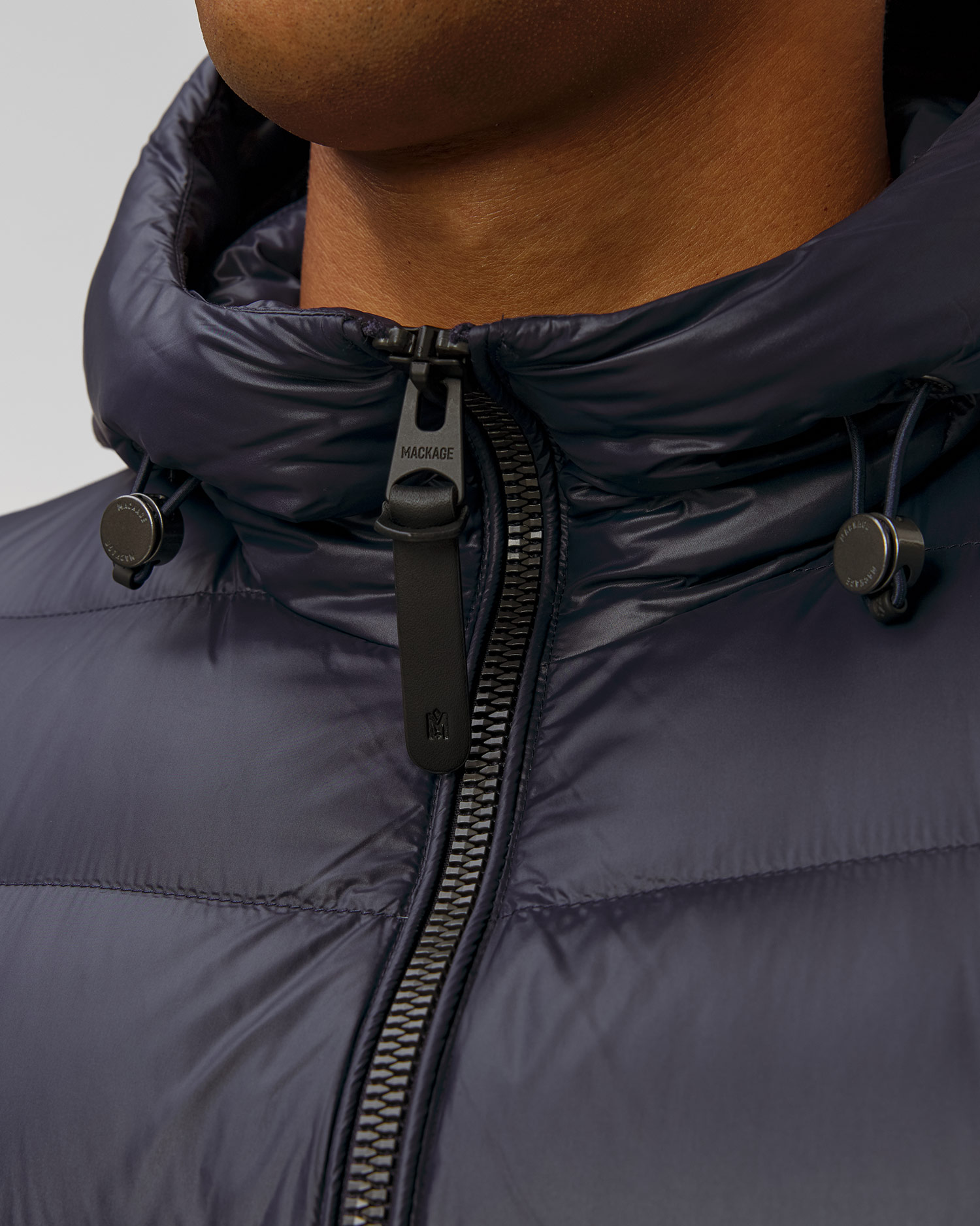 Geacă hibridă din puf pentru bărbați Mackage Frank-R