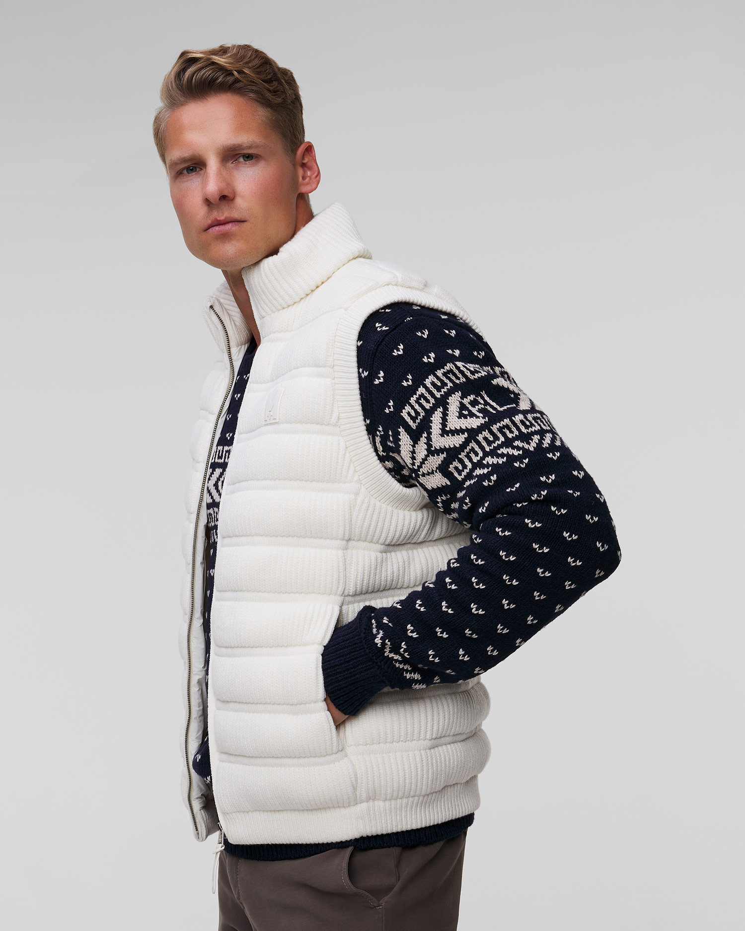 Men’s woolen down gilet Mackage Alan