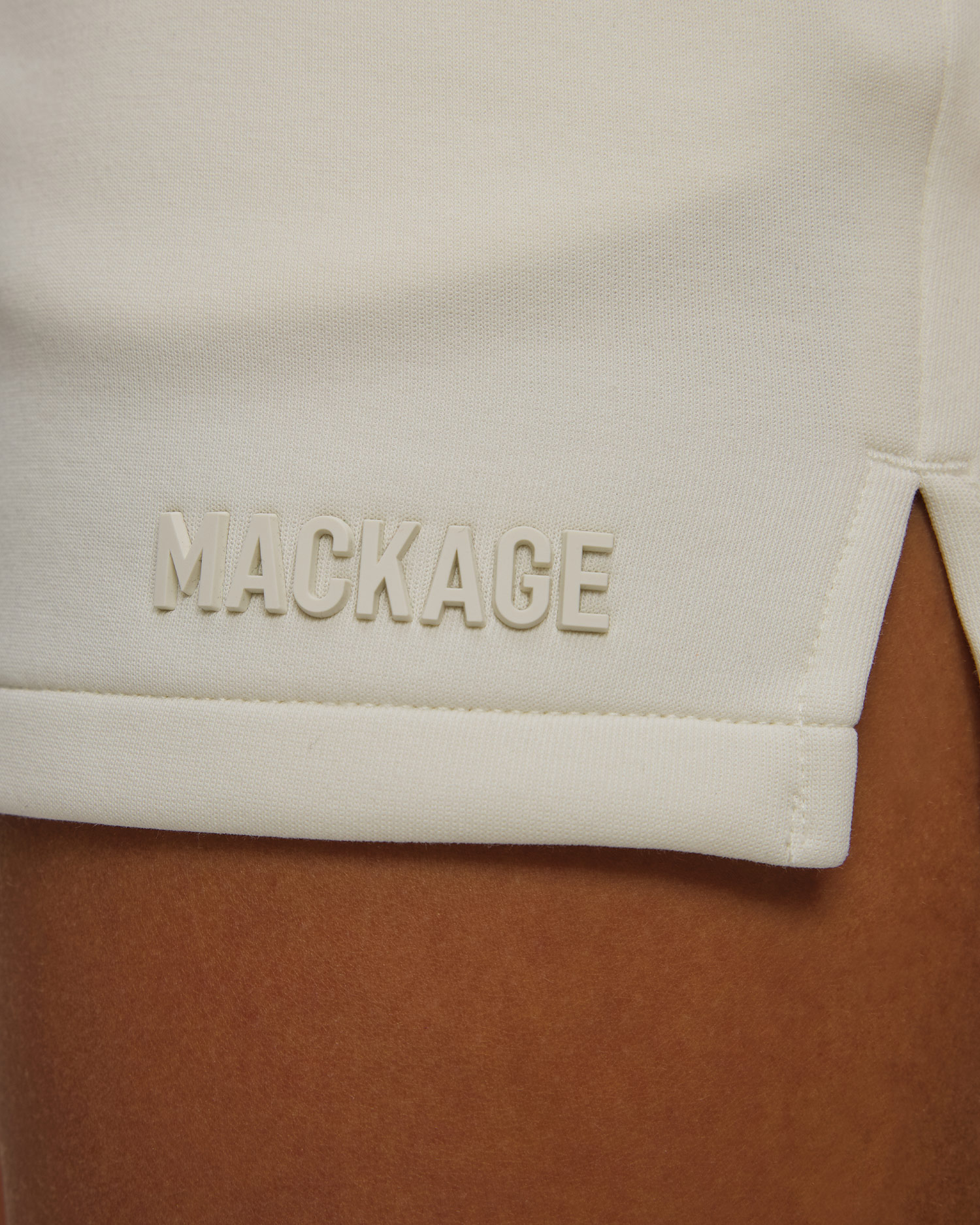 Dámské teplákové šortky Mackage Summer-R v Béžové Barvě