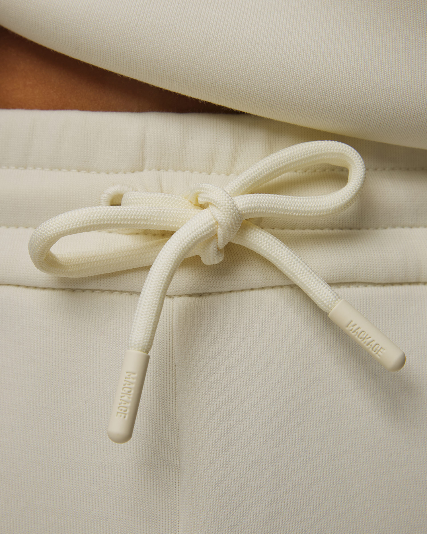 Dámské teplákové šortky Mackage Summer-R v Béžové Barvě