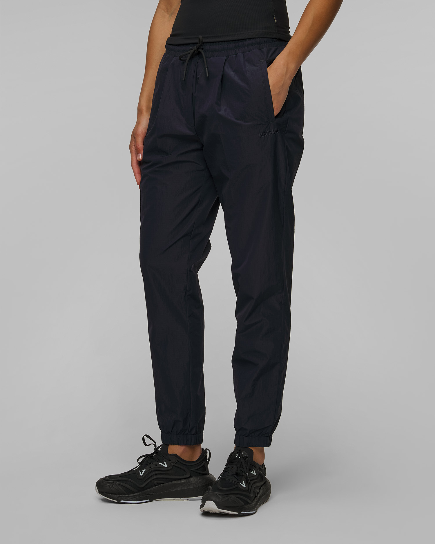 Pantaloni neri da donna Mackage Vicky-wb