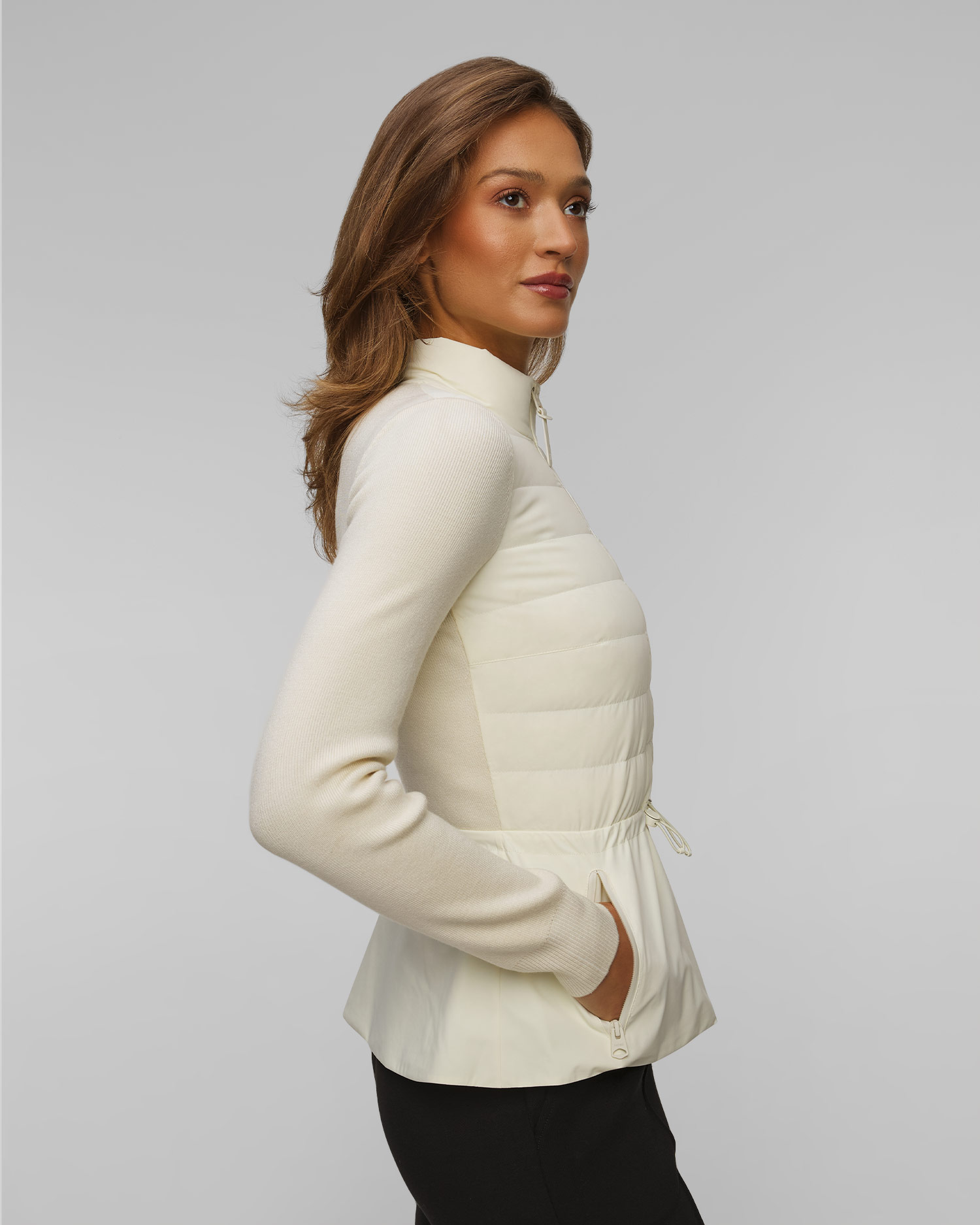 Dámská bunda Mackage Laika-Z v Béžové Barvě