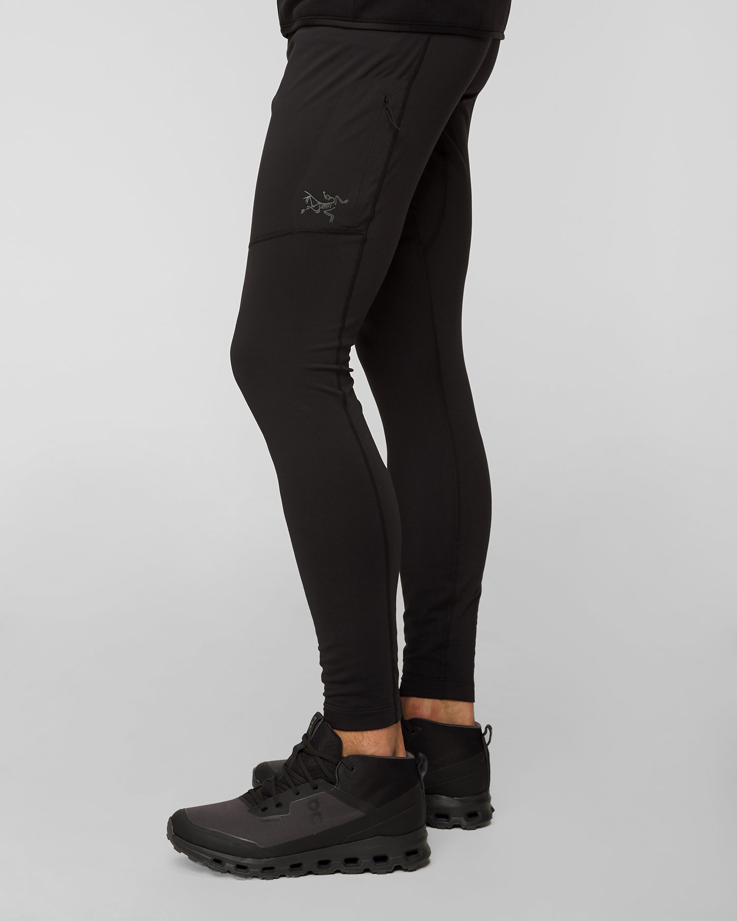 Leggings termoattivi da uomo ARCTERYX RHO LT