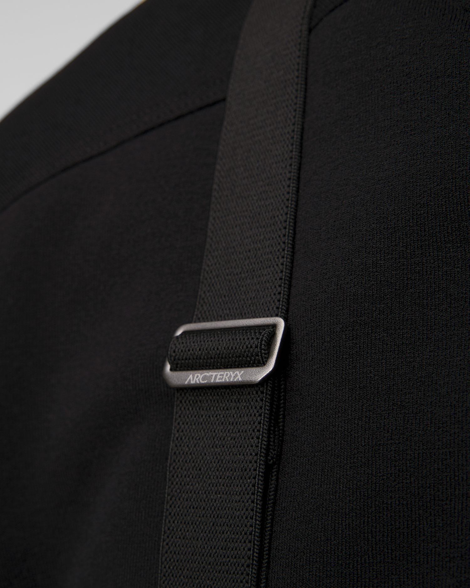 Pánské skitouringové kalhoty se šlemi Arcteryx Rush Bib Pant v Černé Barvě