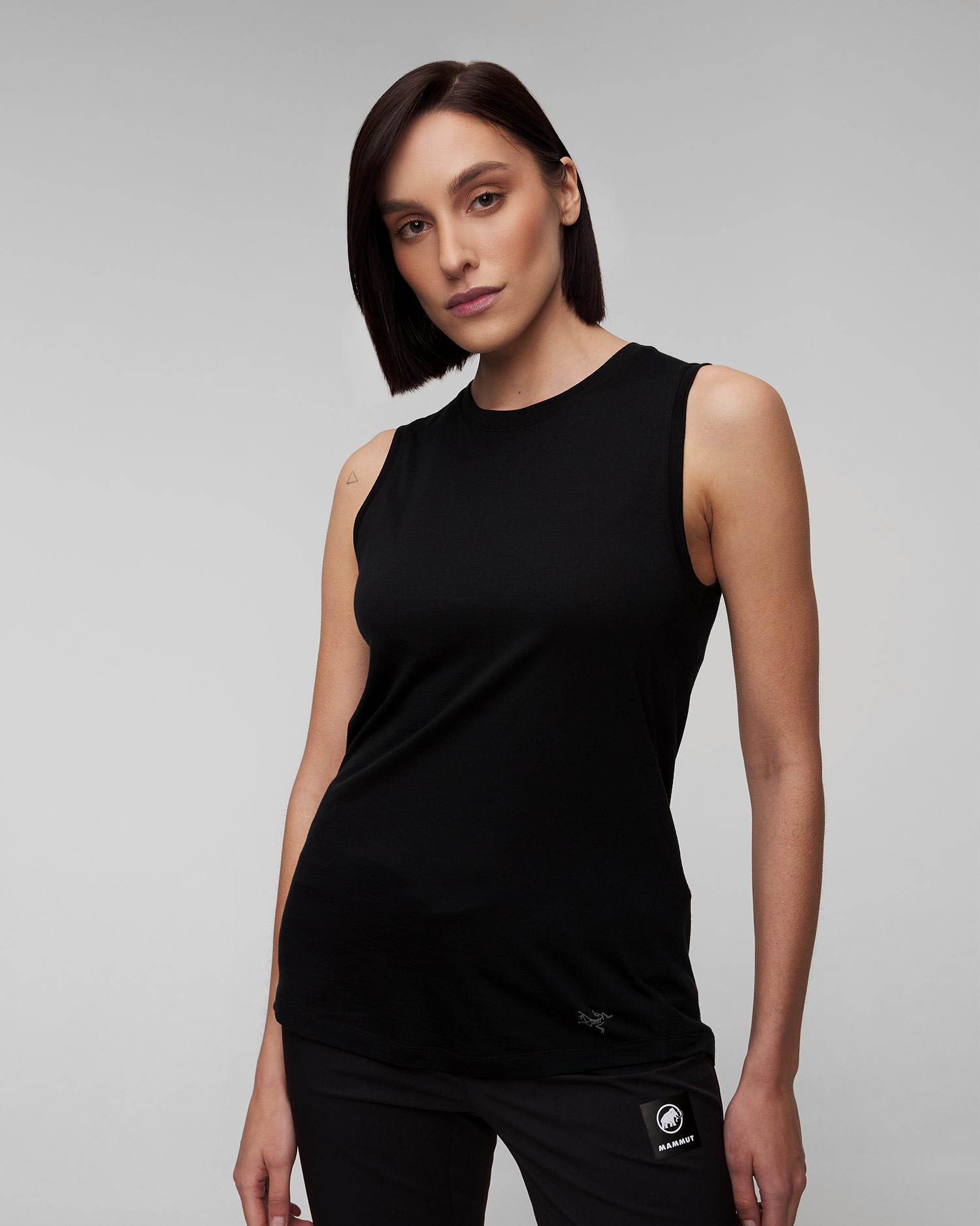 Tricou negru pentru femei Arcteryx Lana MW Tank W