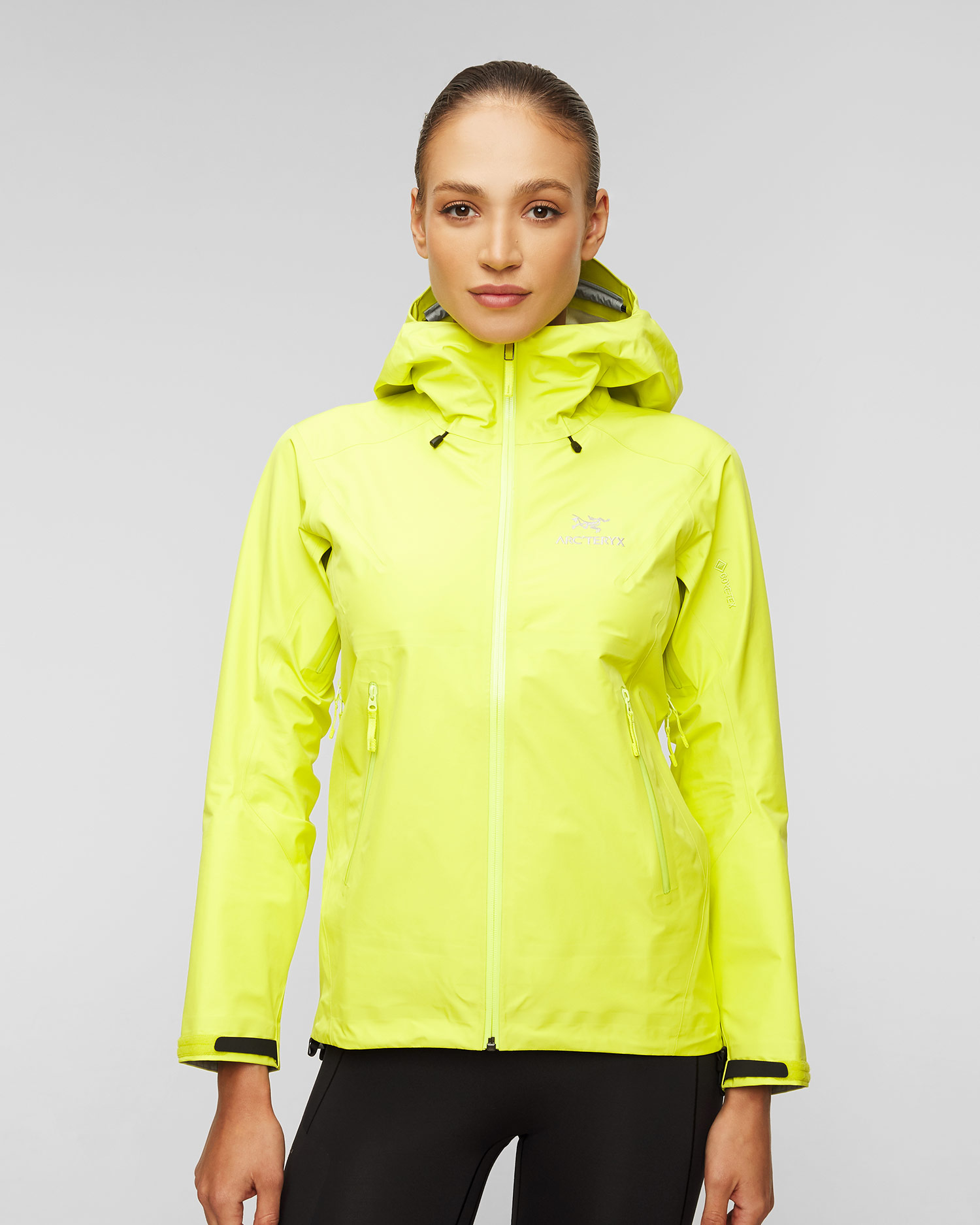 Arcteryx Beta LT Gelbe Membranjacke für Damen