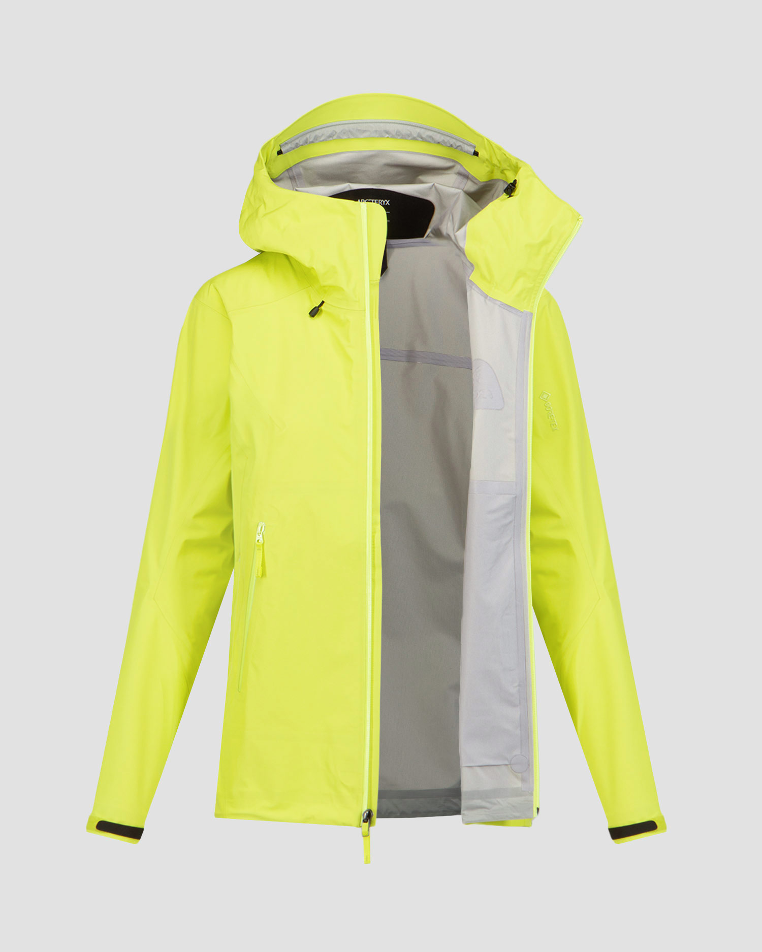 Veste membrane jaune pour femmes Arcteryx Beta LT