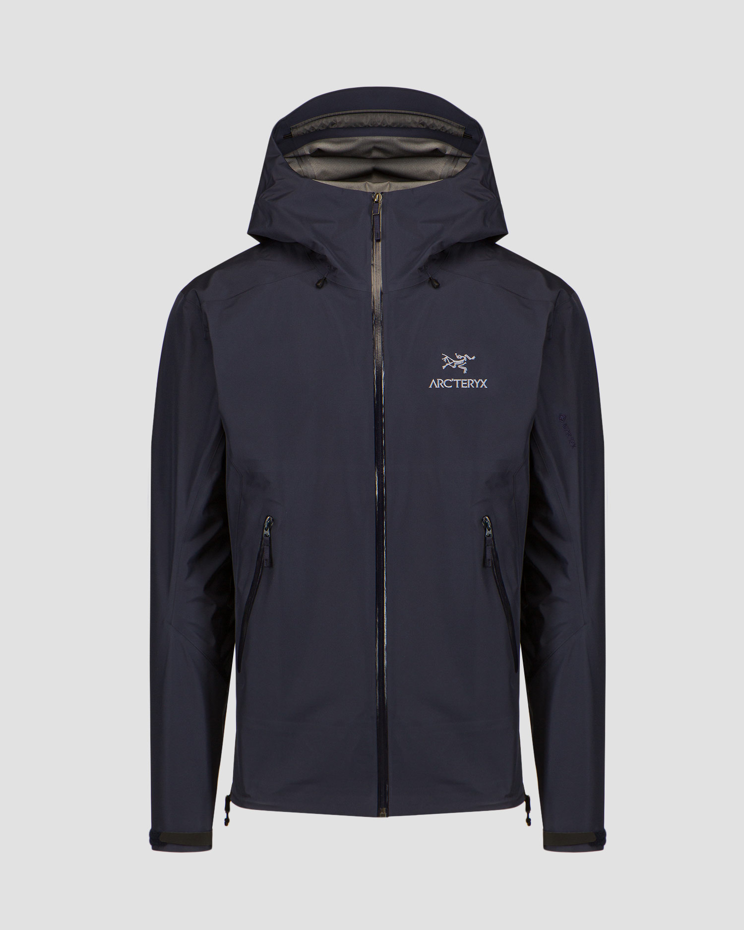 Veste hardshell bleu marine pour hommes Arcteryx Beta LT