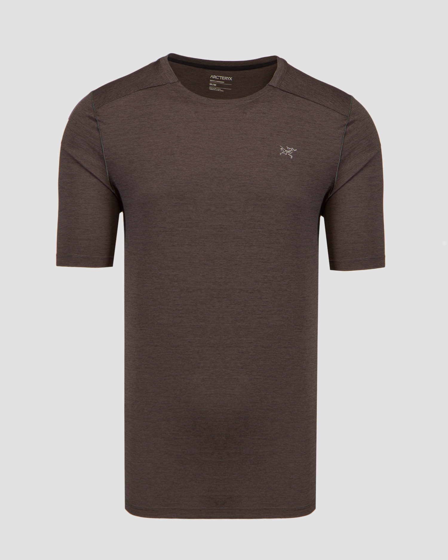Szary T-shirt techniczny męski Arcteryx Cormac Crew SS