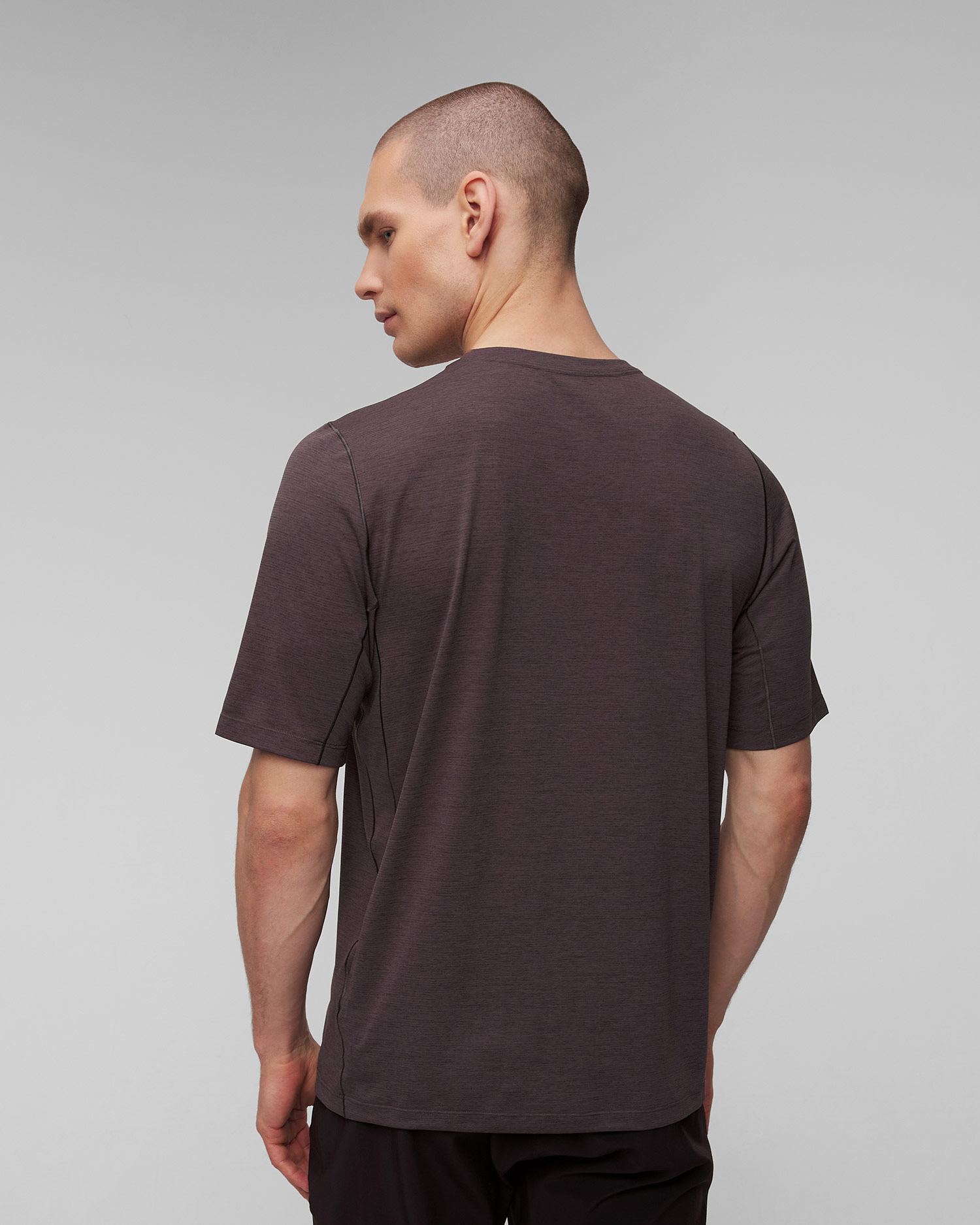 Szary T-shirt techniczny męski Arcteryx Cormac Crew SS