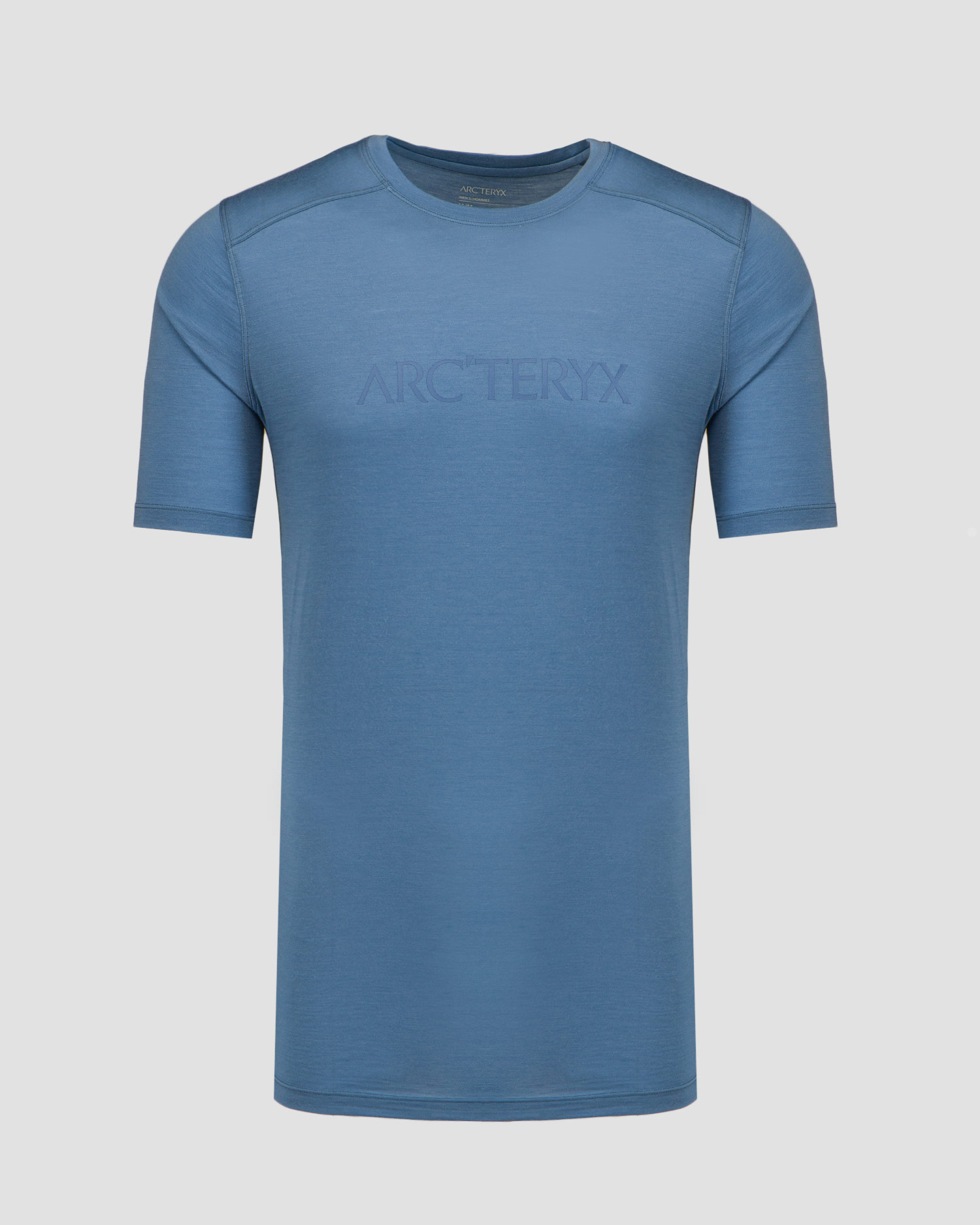 Niebieski T-shirt męski Arcteryx Ionia MW Arc Logo SS M