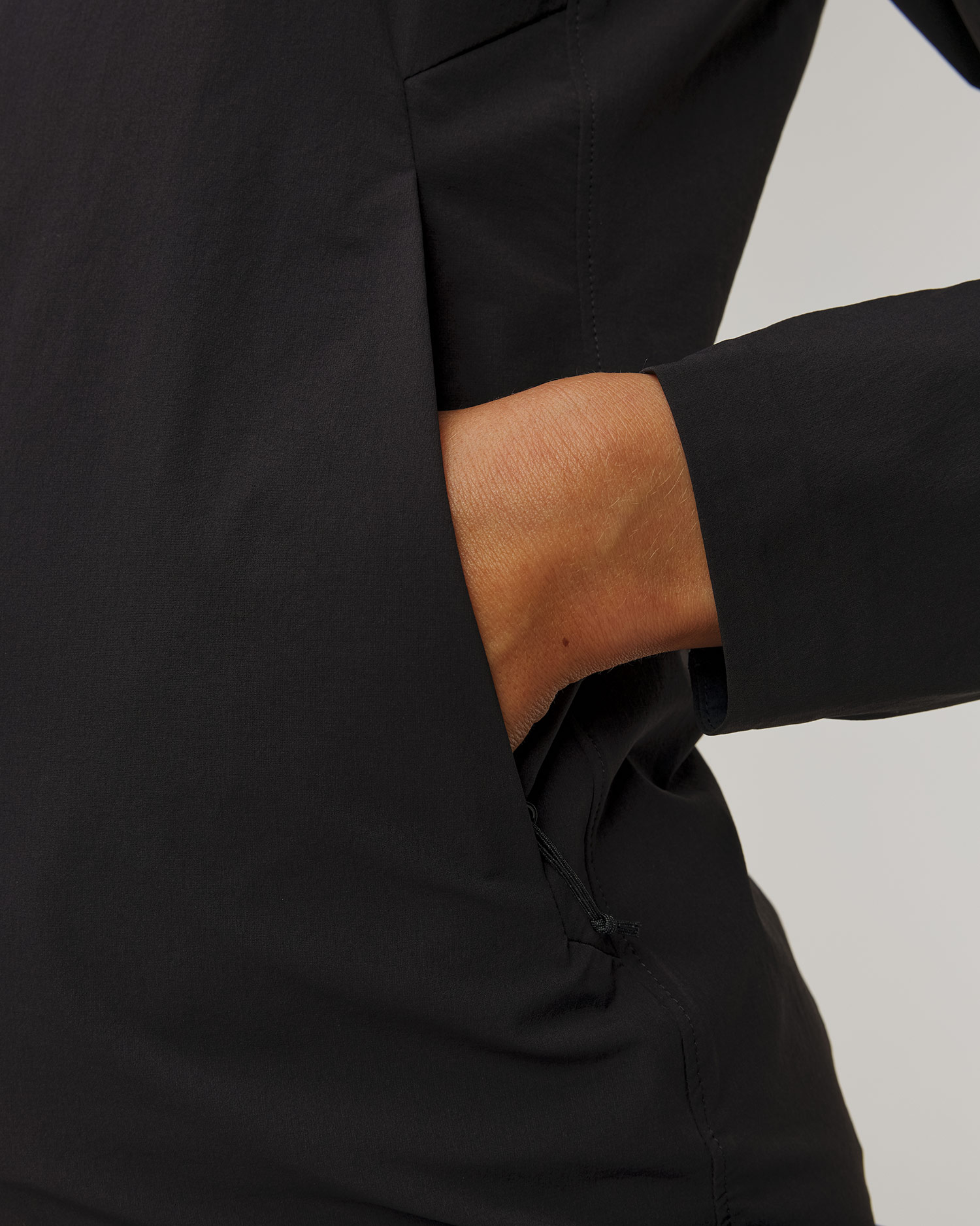 Women's softshell jacket Arcteryx Gamma Lightweight Hoody W black