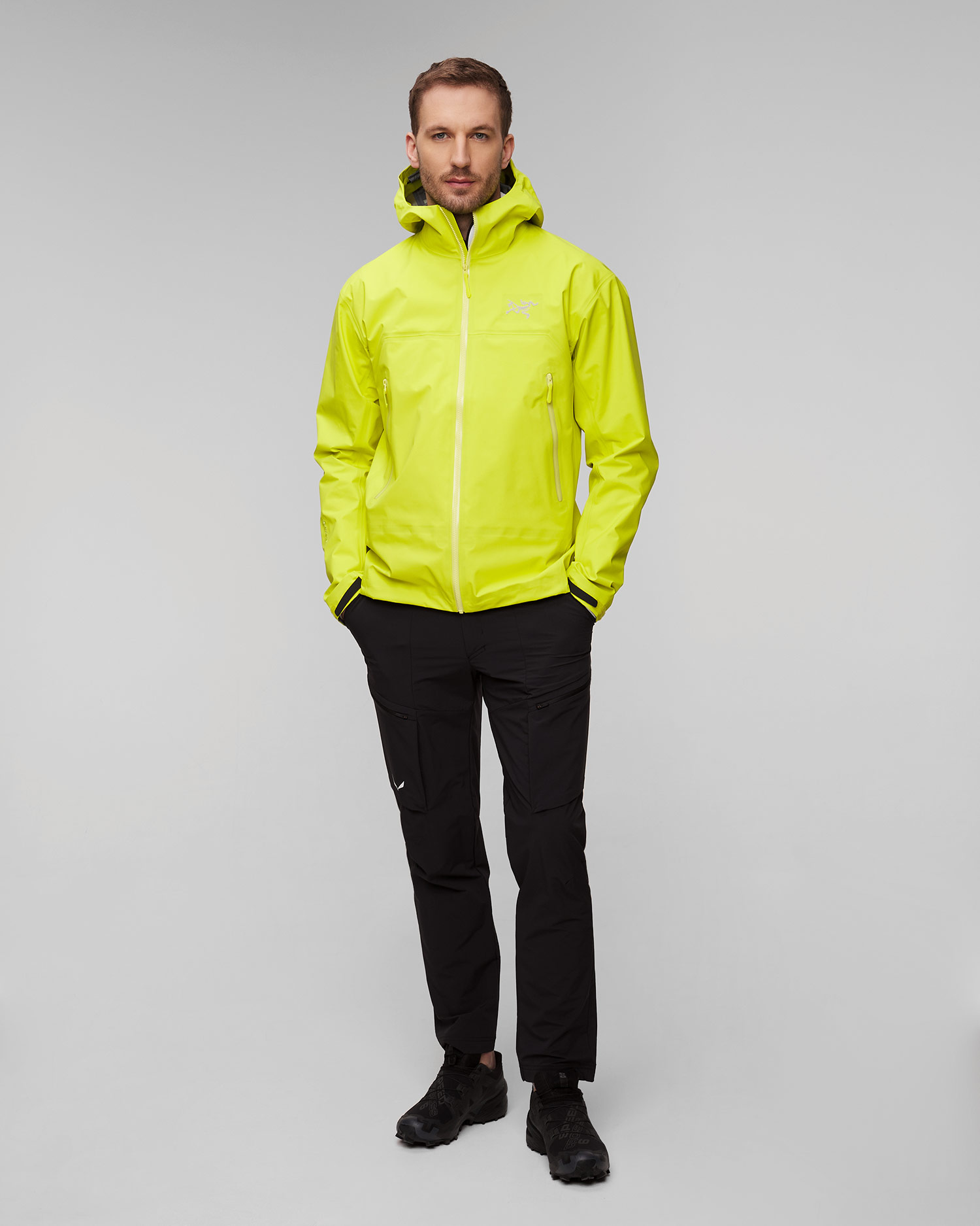 Pánska žltá hardshellová bunda Arcteryx Beta Jacket M