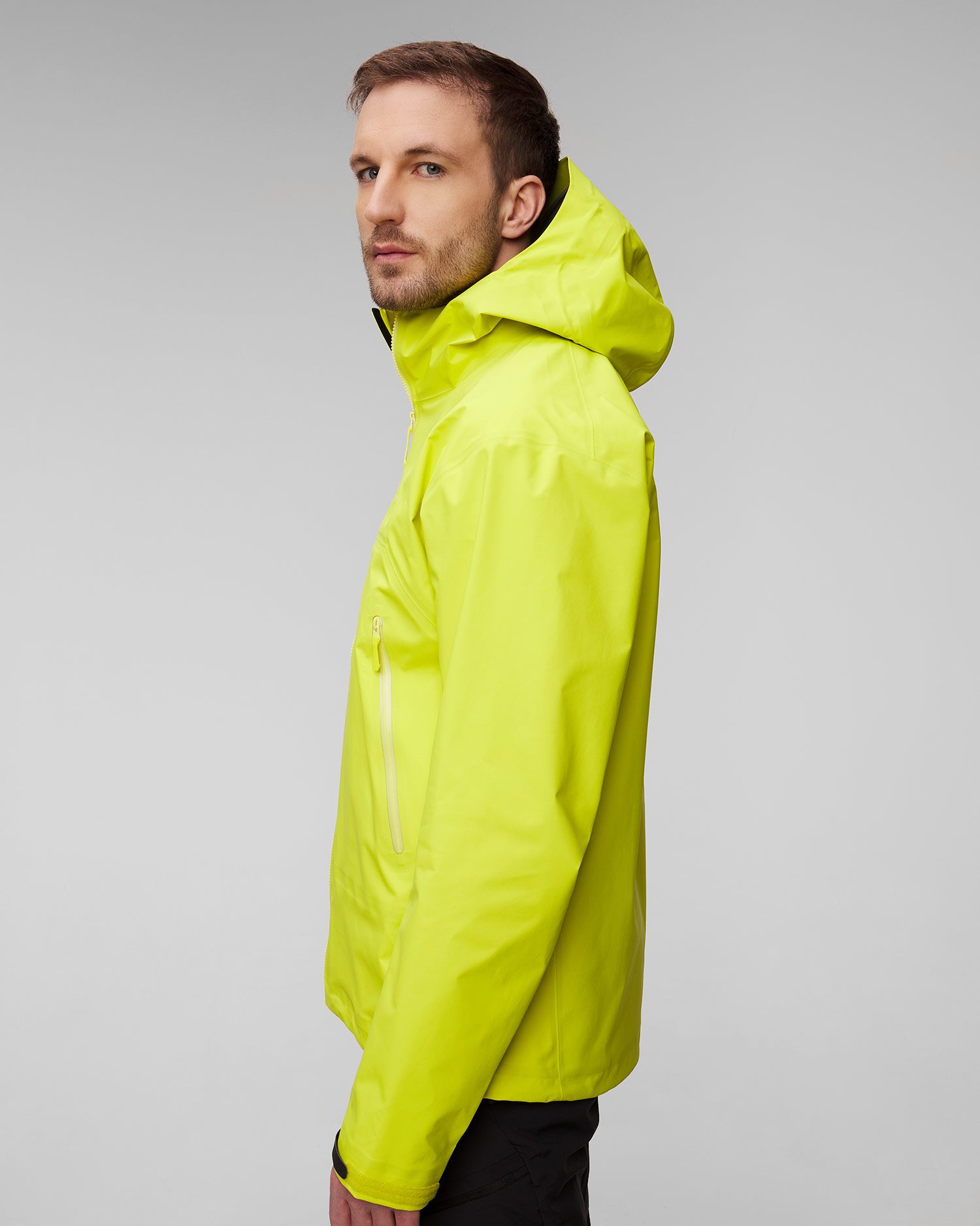 Pánska žltá hardshellová bunda Arcteryx Beta Jacket M