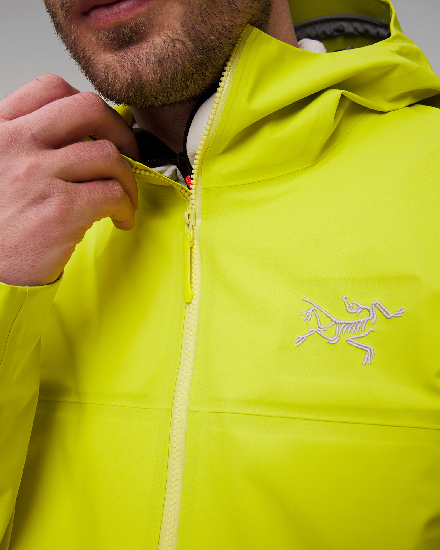 Pánska žltá hardshellová bunda Arcteryx Beta Jacket M