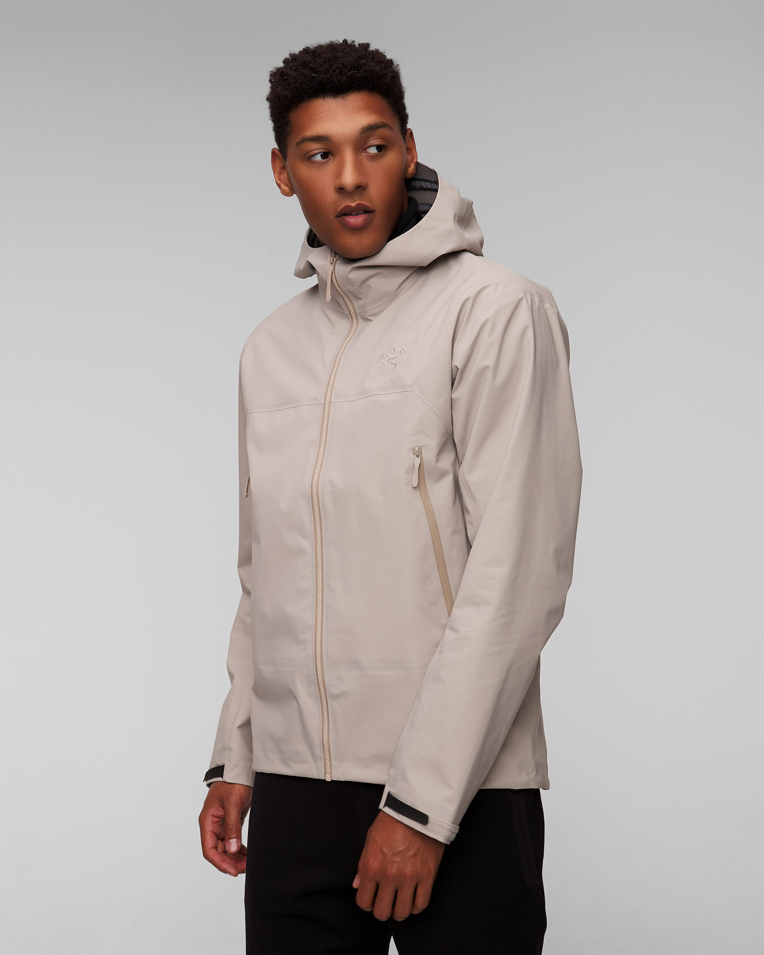 Veste hardshell beige pour hommes Arcteryx Beta Jacket M