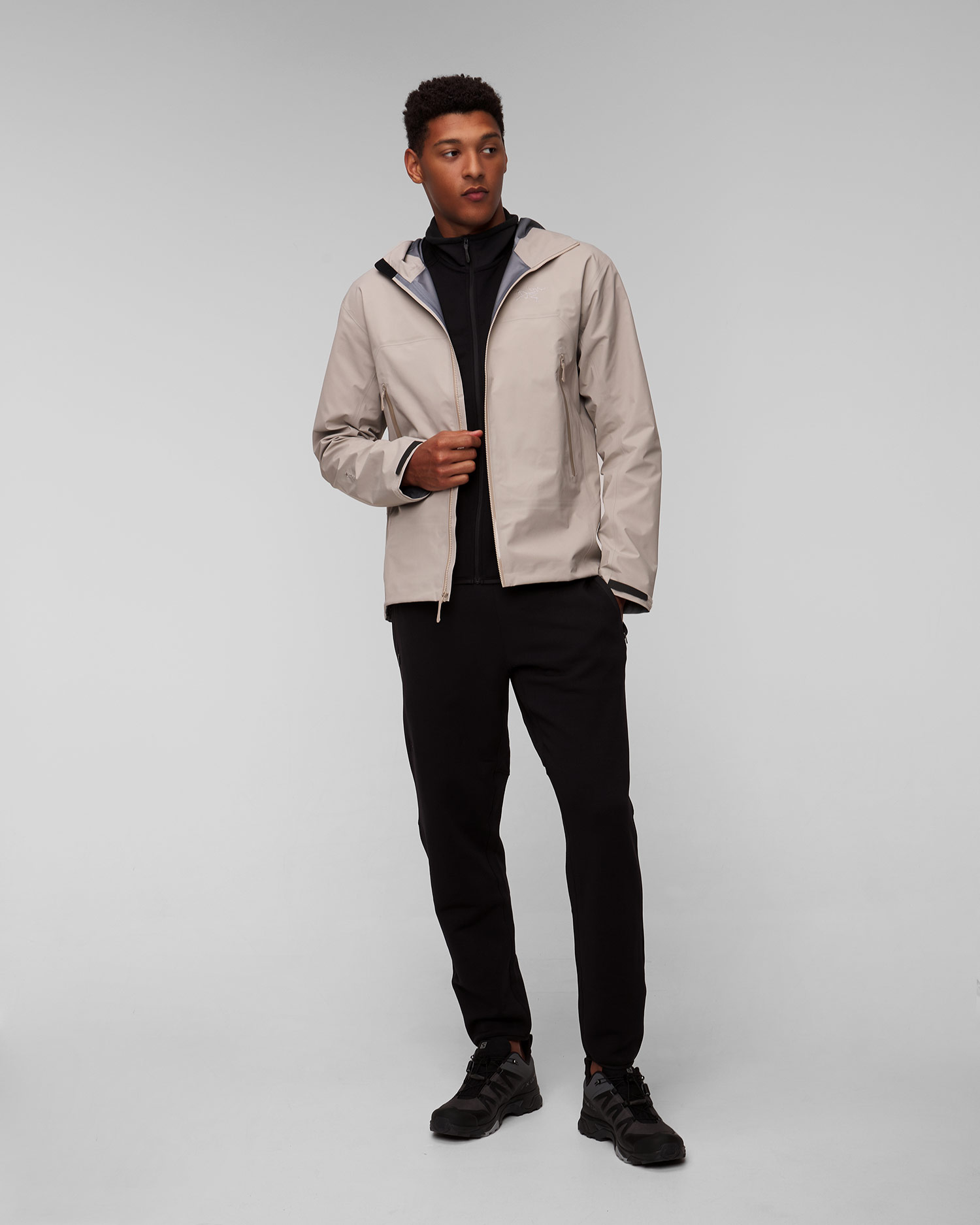 Beżowa kurtka hardshellowa męska Arcteryx Beta Jacket M