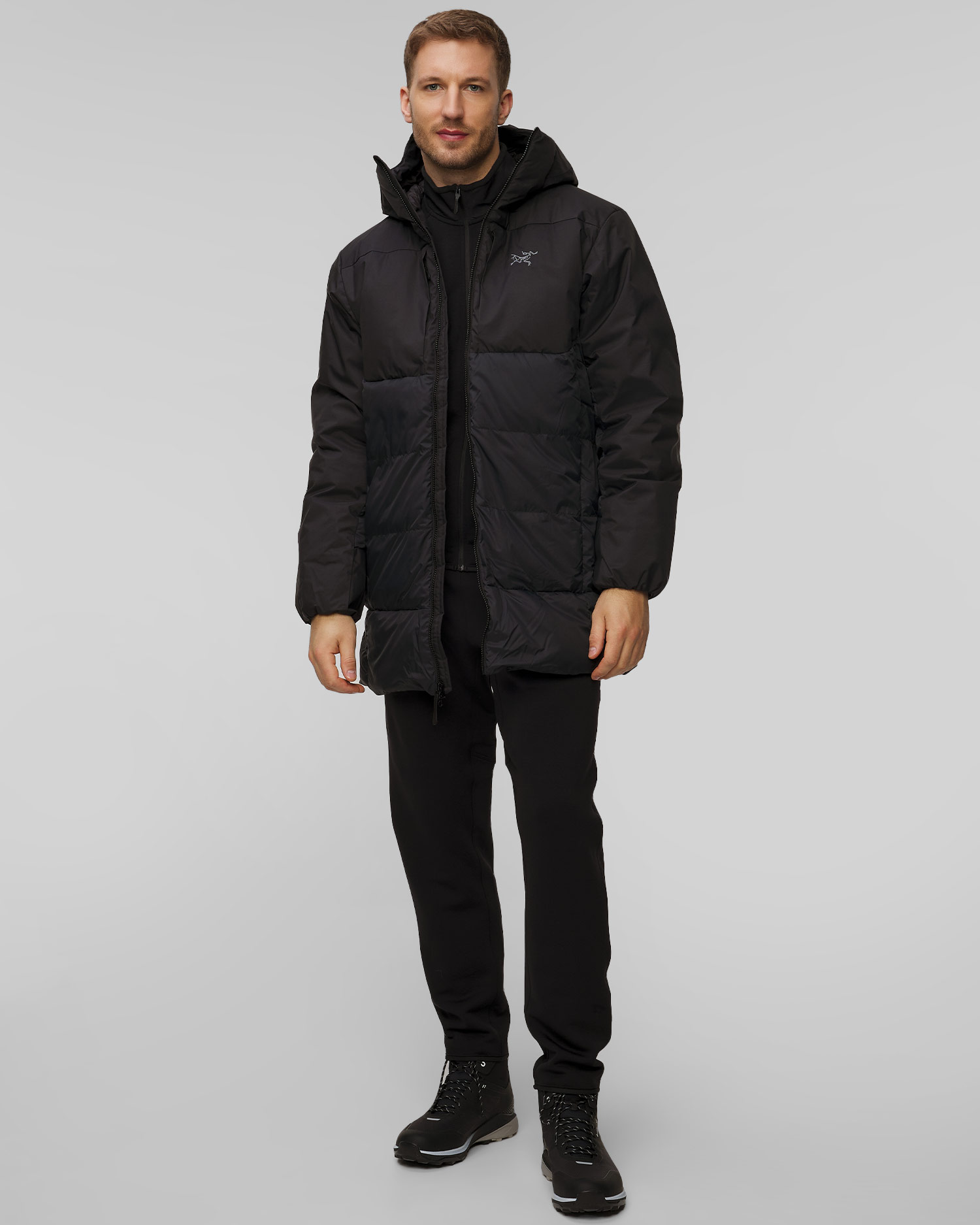 Pánska zateplená bunda Arcteryx Thorium Sv Parka čierna