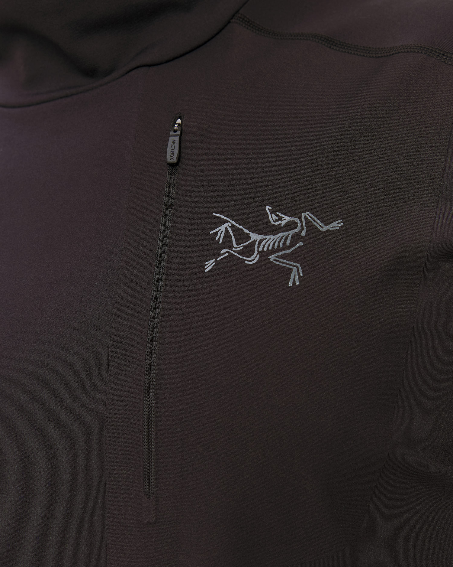 Pánská mikina Arcteryx RHO LT Hoody Men v černé barvě