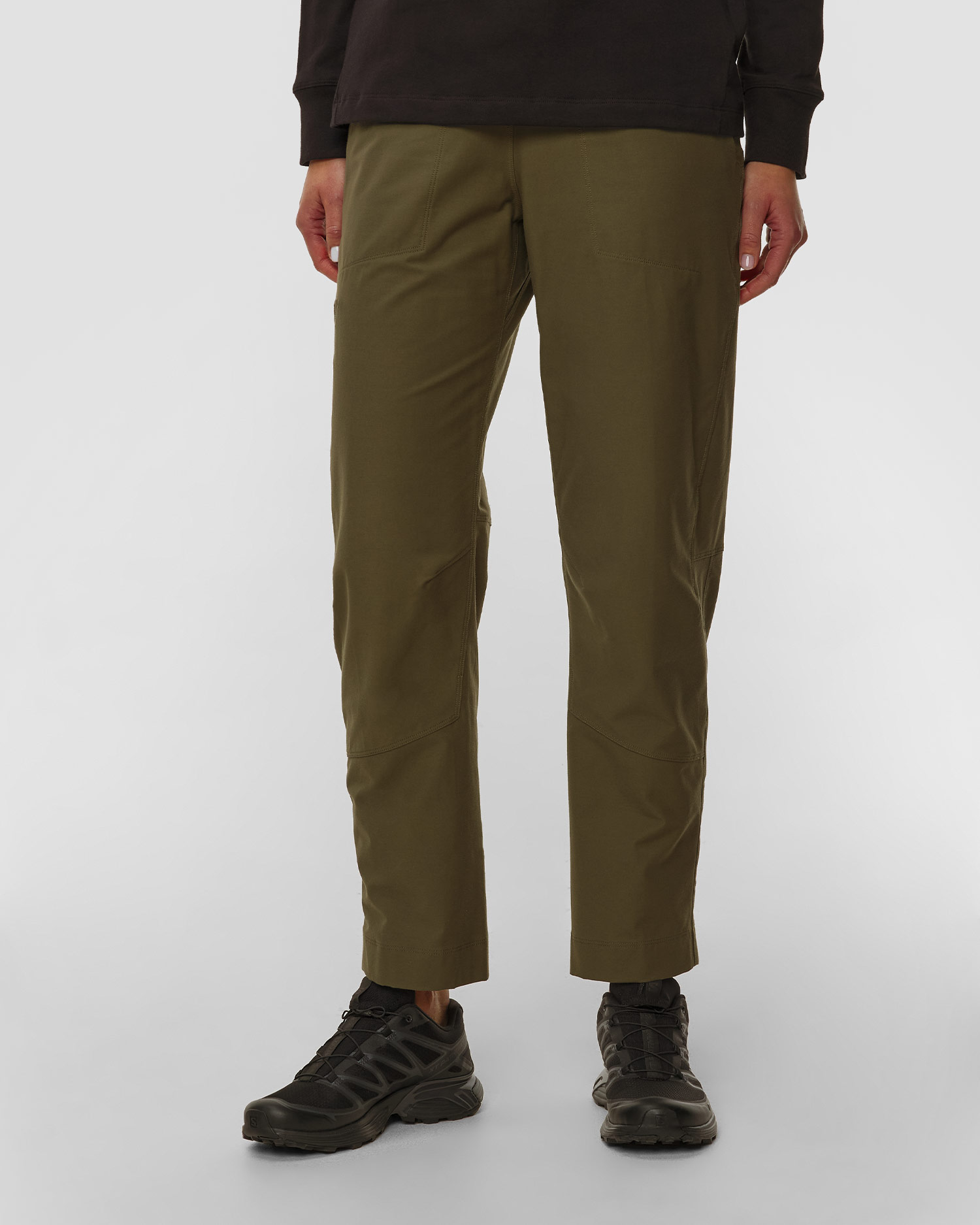 Pantaloni de alpinism pentru femei Arcteryx KRAGG CTN PNT W, Culoare/Model: Zielony