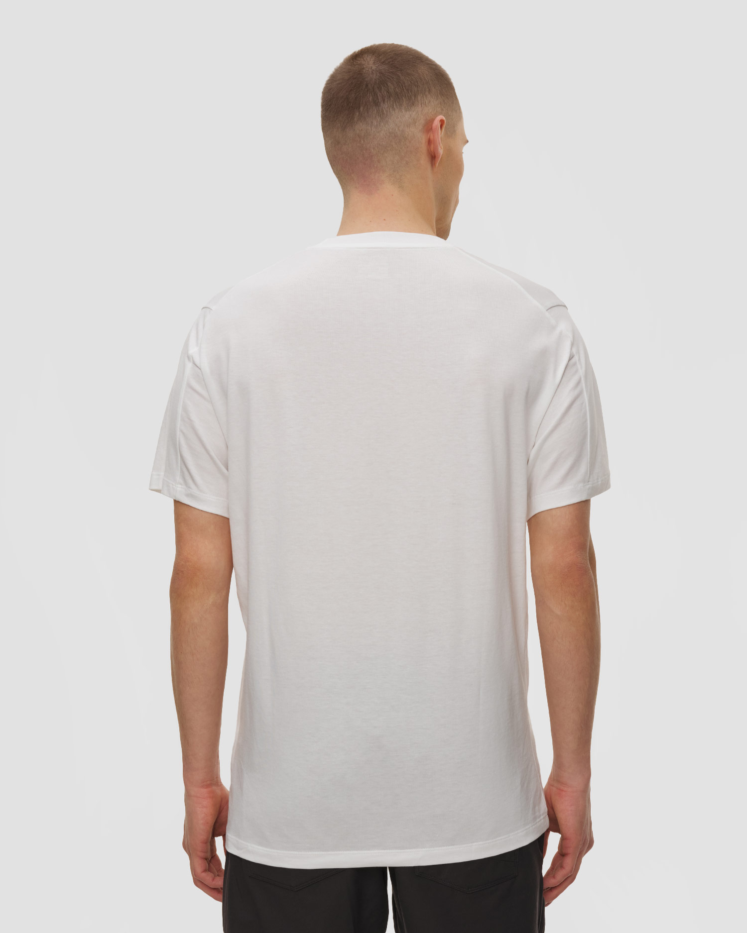 Tricou pentru bărbați Arcteryx Kragg SL Cotton SS M alb