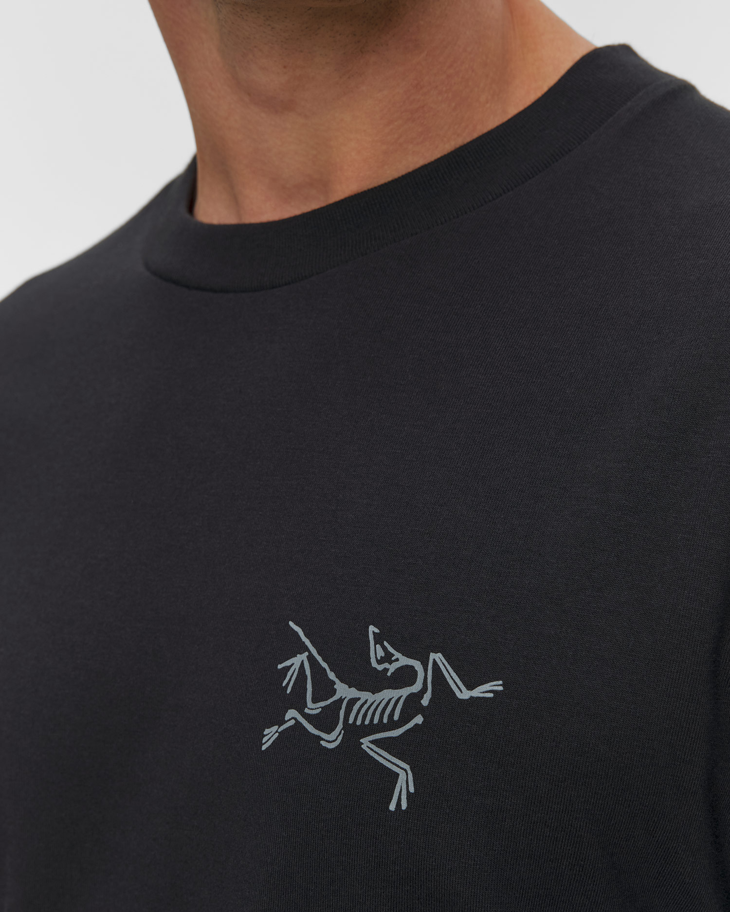 Tricou cu mânecă lungă pentru bărbați Arcteryx Kragg SL Cotton LS M negru