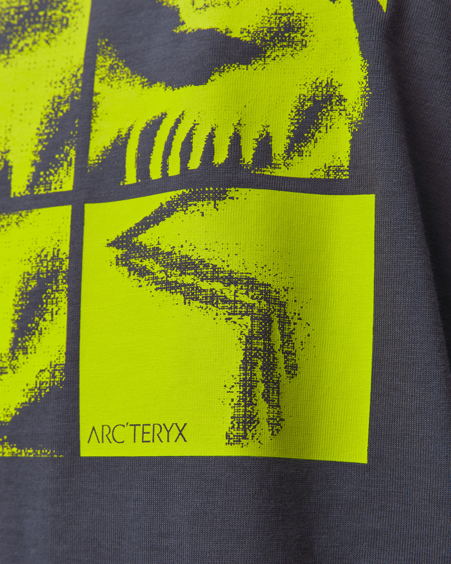Tricou cu mânecă lungă pentru bărbați Arcteryx Kragg SL Cotton Bird Tile LS M bleumarin