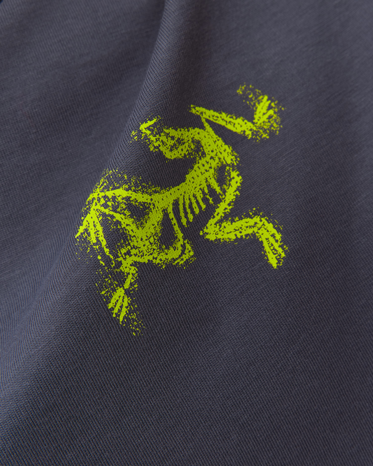 Tricou cu mânecă lungă pentru bărbați Arcteryx Kragg SL Cotton Bird Tile LS M bleumarin