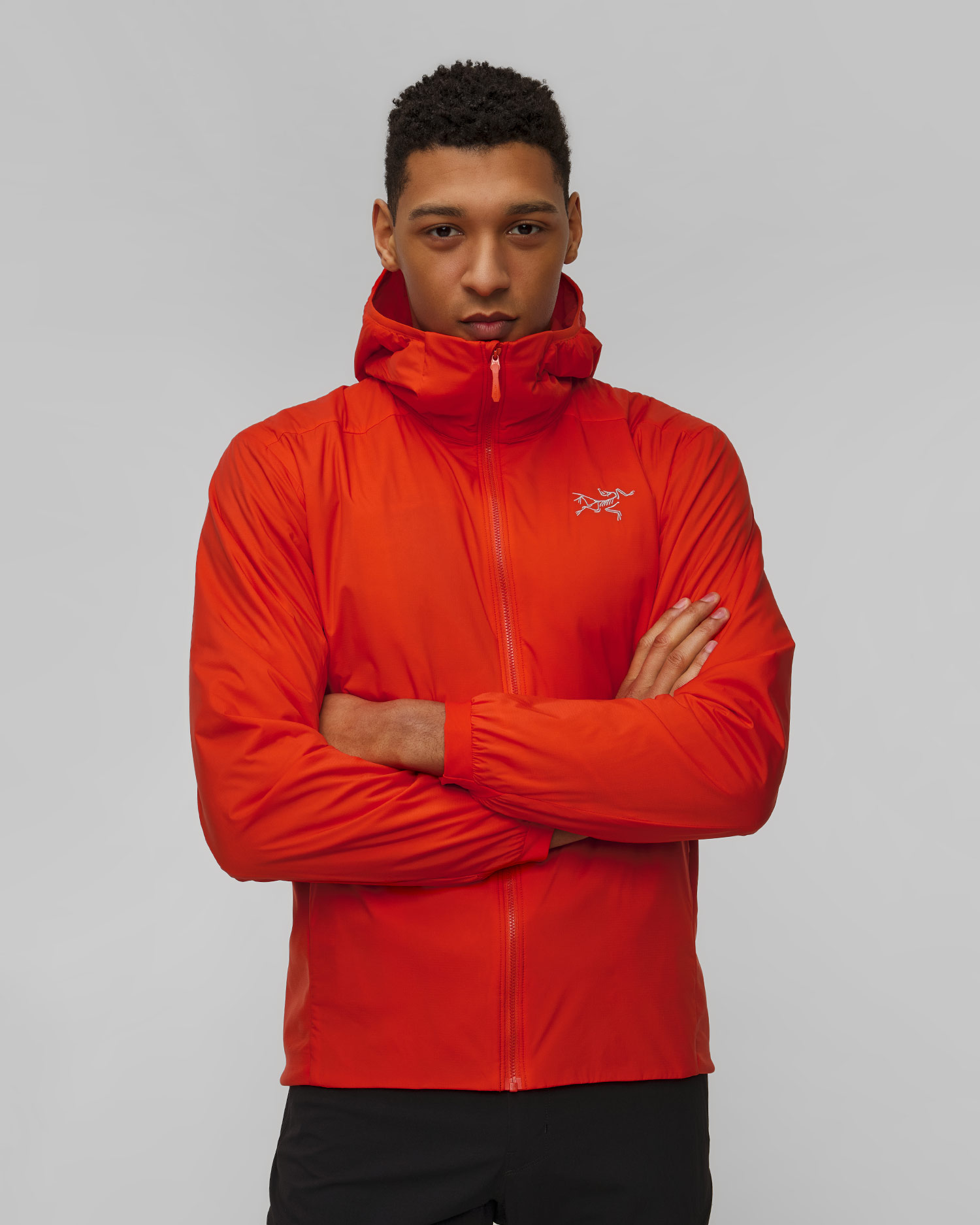 Men's jacket Arcteryx Atom Hoody red