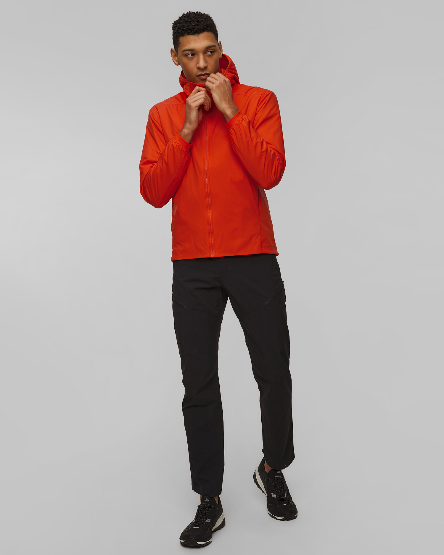 Men's jacket Arcteryx Atom Hoody red