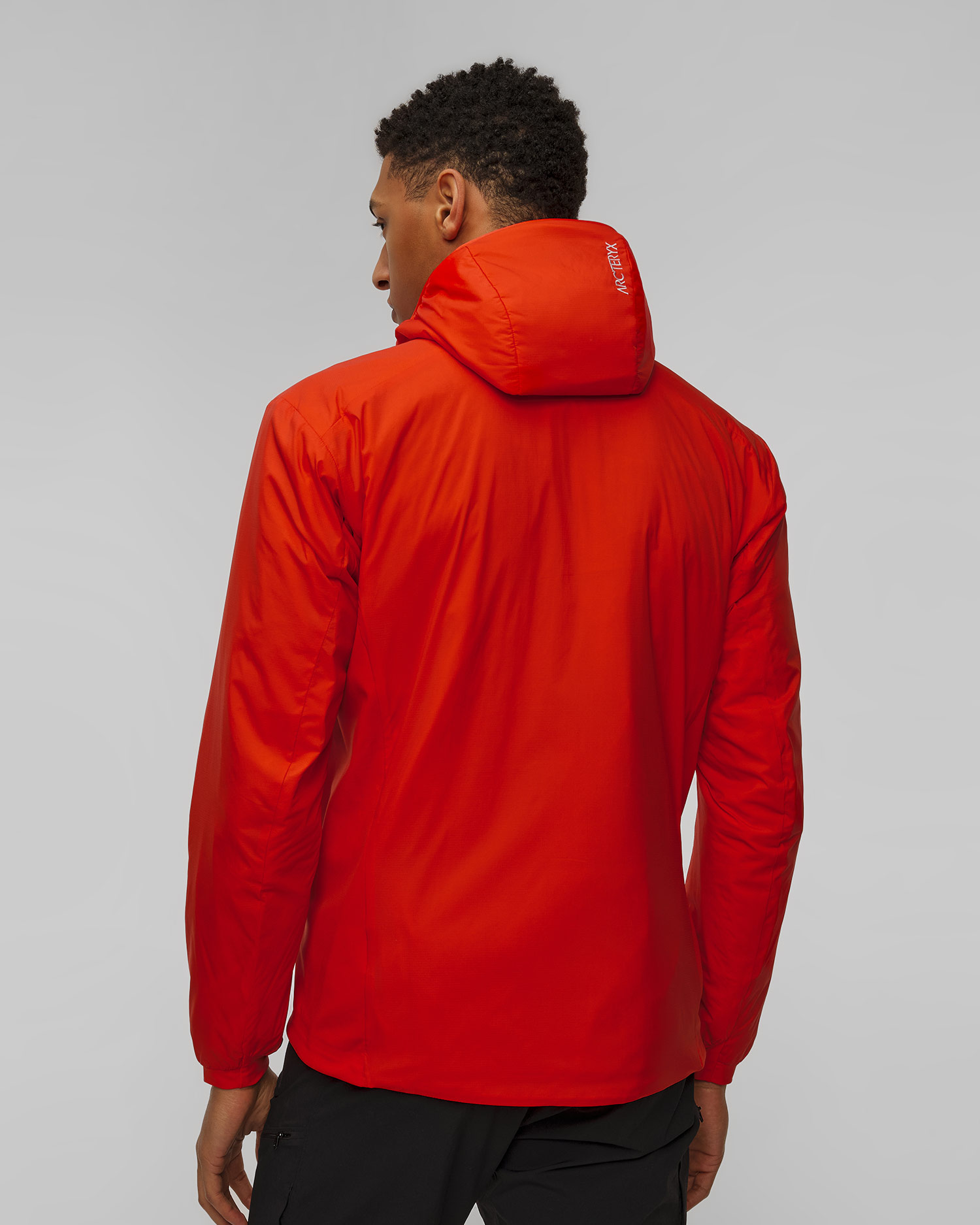 Men's jacket Arcteryx Atom Hoody red