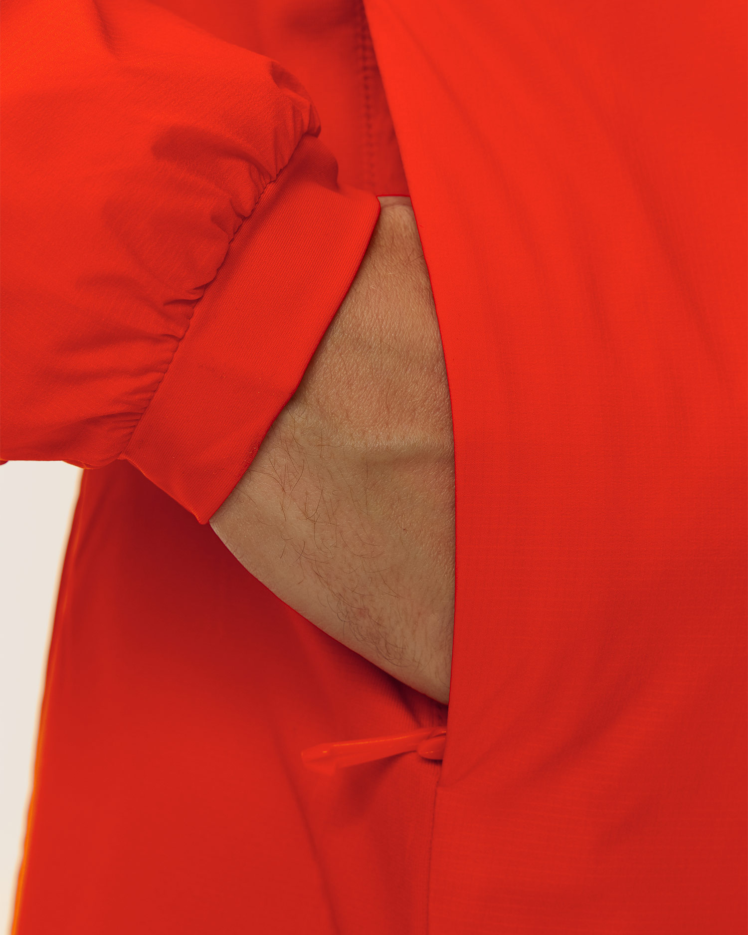 Men's jacket Arcteryx Atom Hoody red