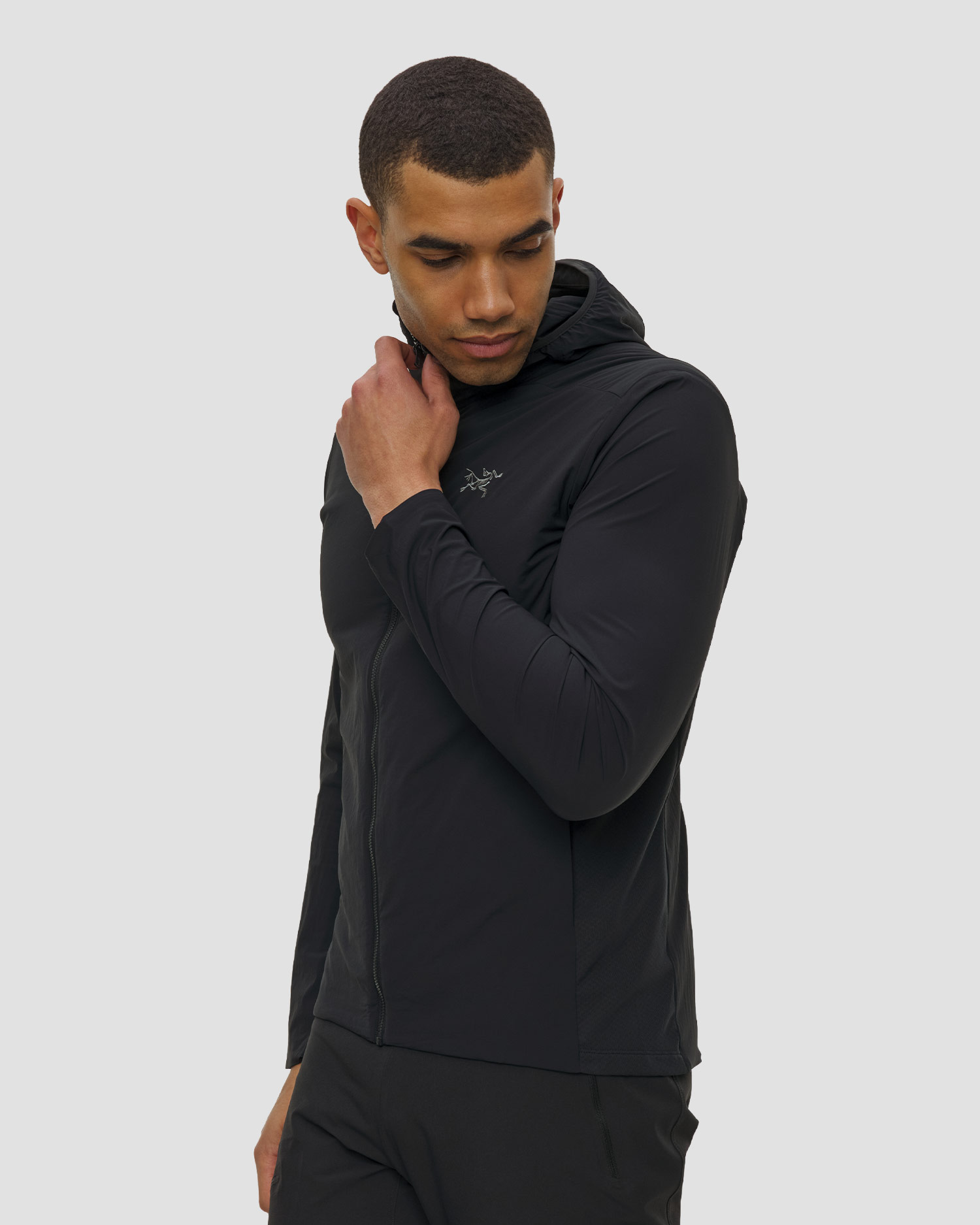 Hanorac izolat pentru bărbați Arcteryx Atom SL Hoody M negru