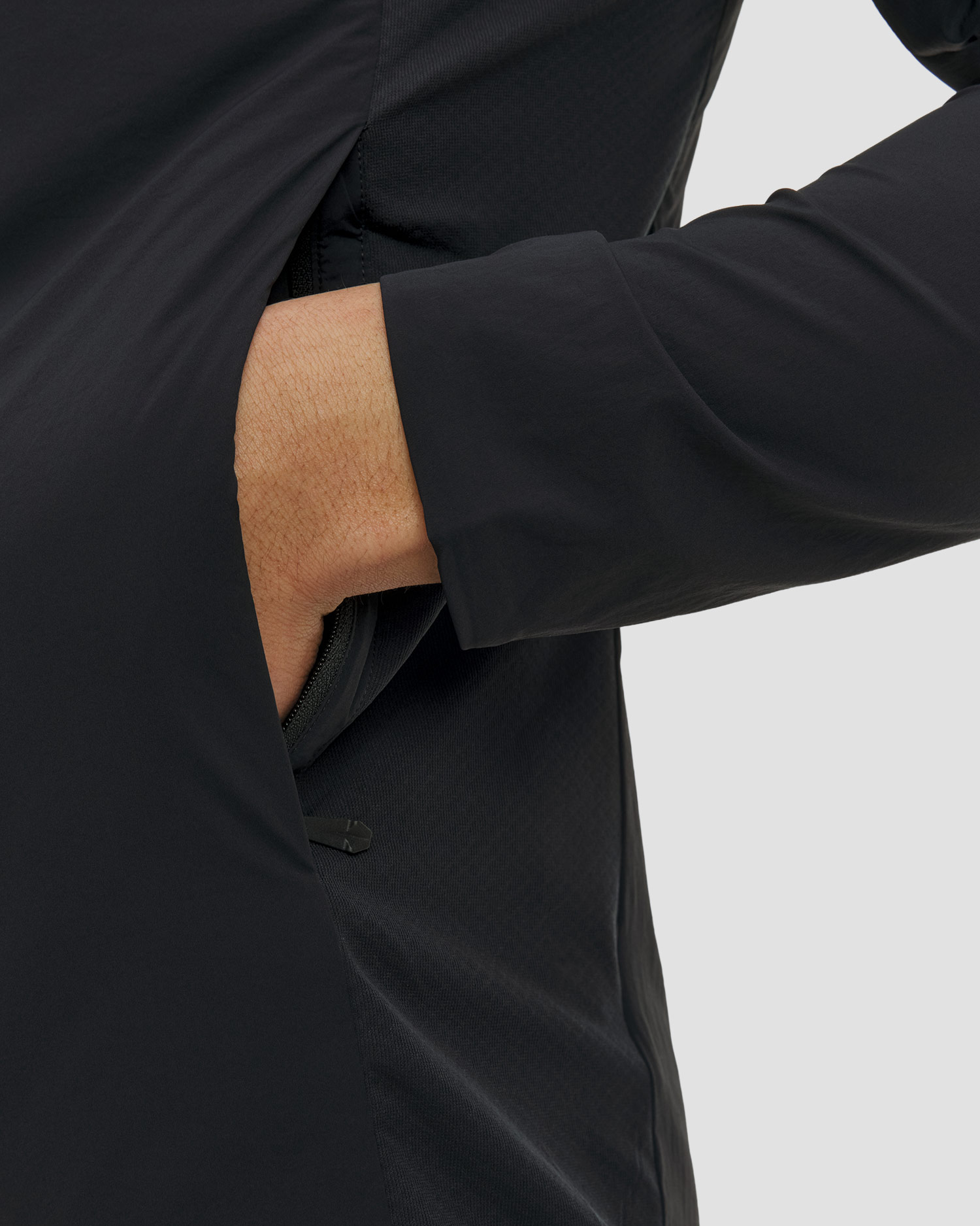 Hanorac izolat pentru bărbați Arcteryx Atom SL Hoody M negru