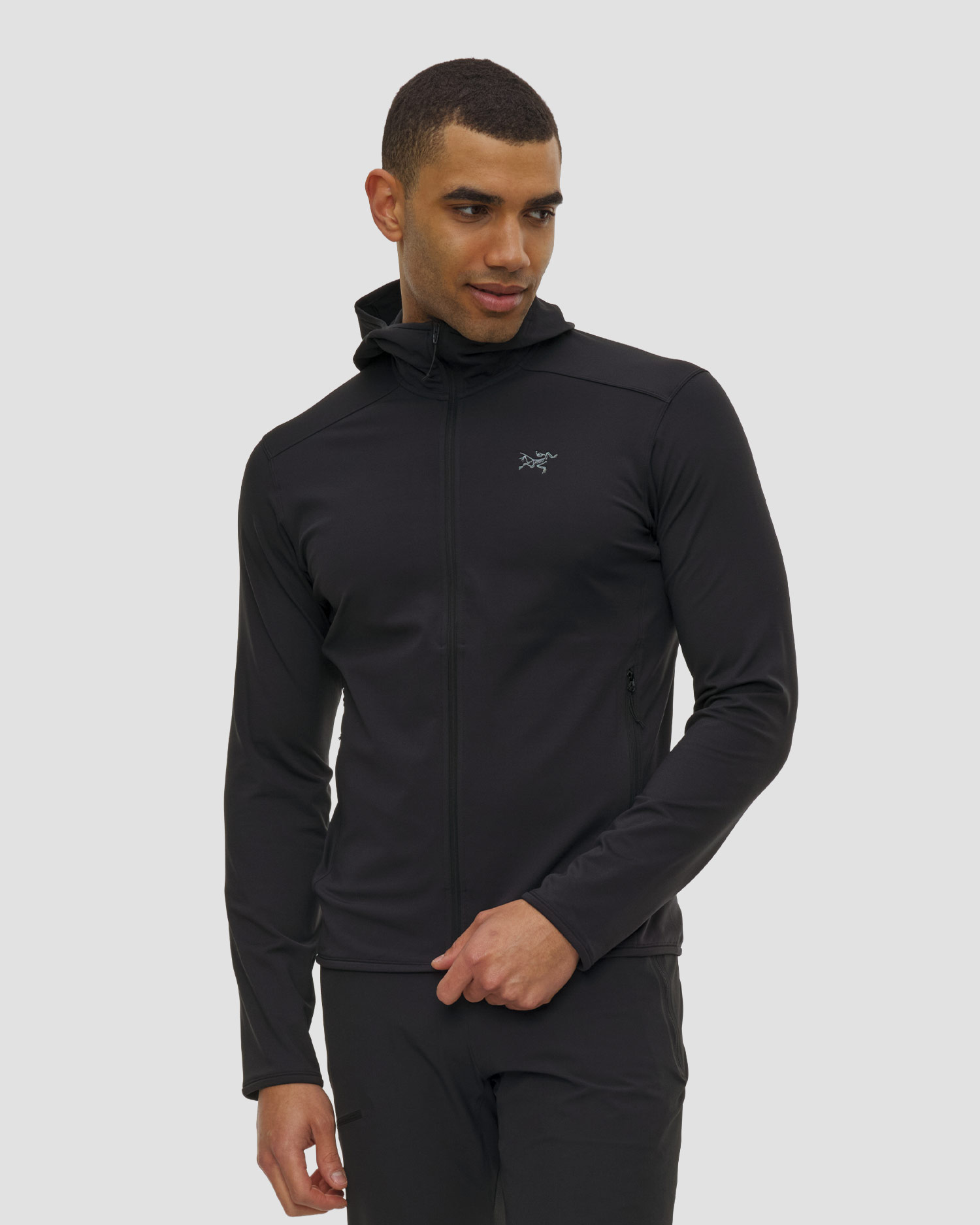 Hanorac midlayer pentru bărbați Arcteryx Kyanite Lightweight Hoody M negru
