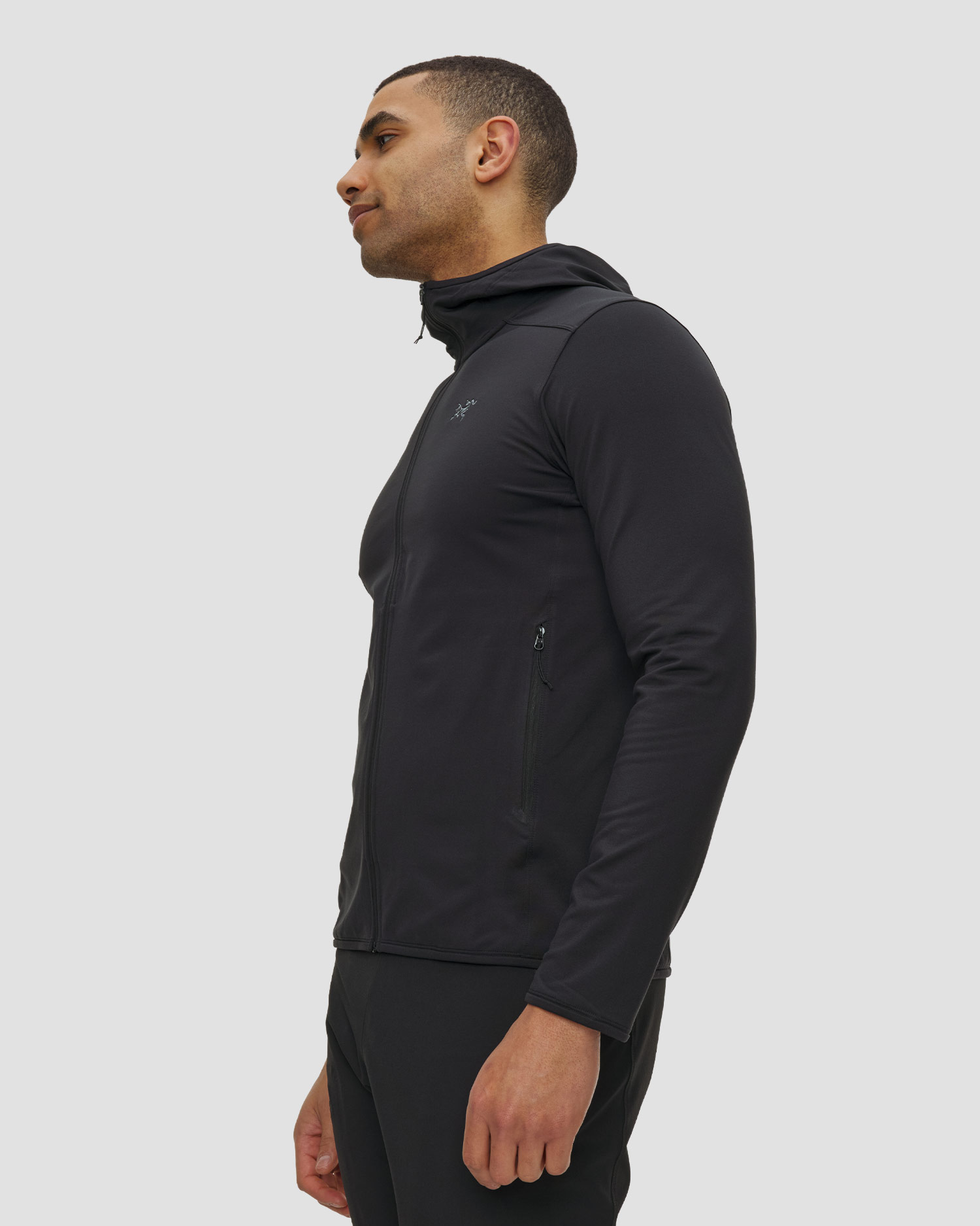 Hanorac midlayer pentru bărbați Arcteryx Kyanite Lightweight Hoody M negru