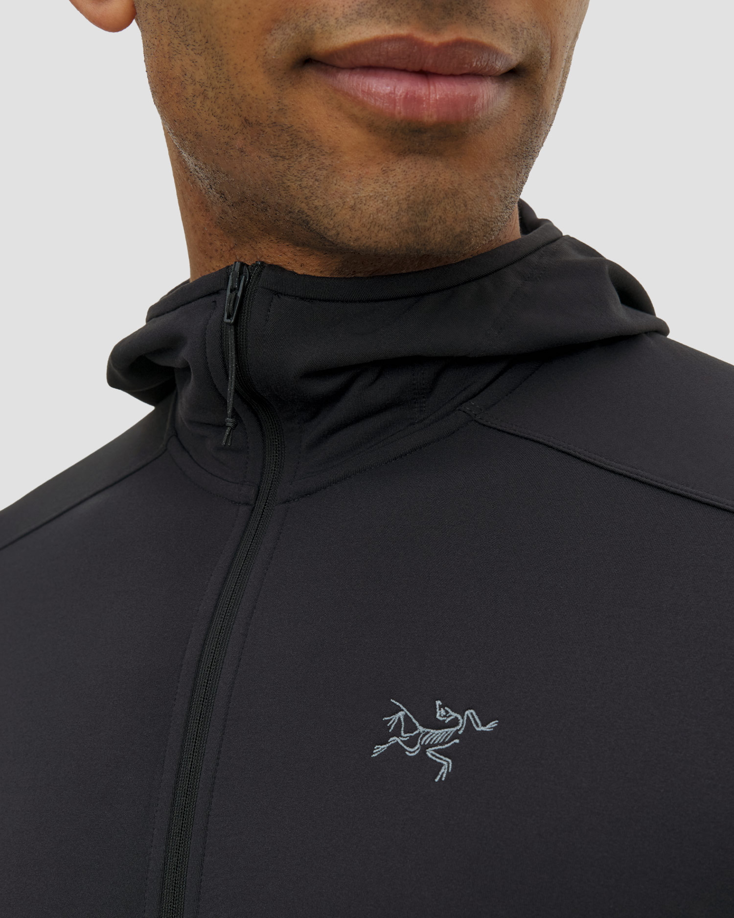 Hanorac midlayer pentru bărbați Arcteryx Kyanite Lightweight Hoody M negru