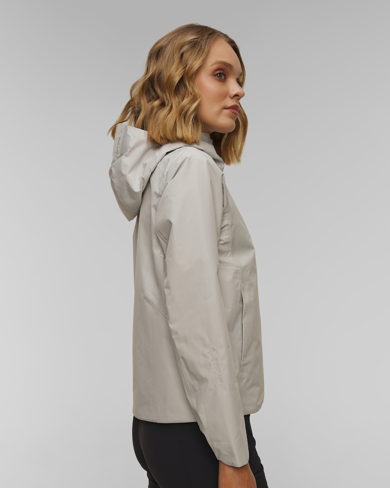 Jachetă softshell pentru femei Arcteryx Solano Hoody W gri