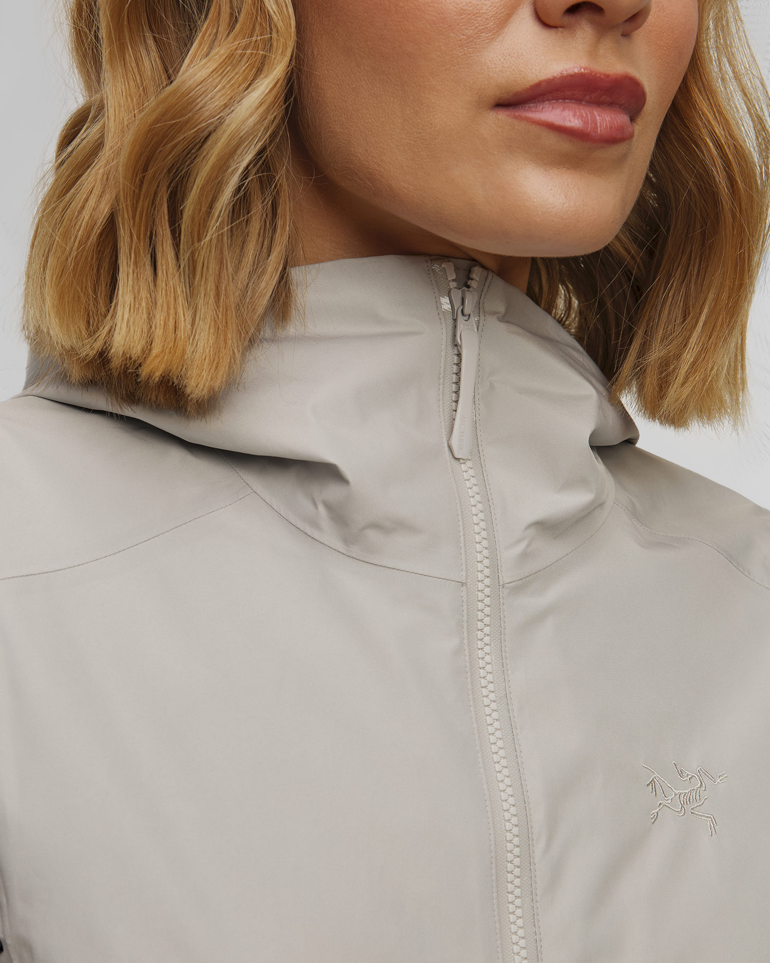 Jachetă softshell pentru femei Arcteryx Solano Hoody W gri