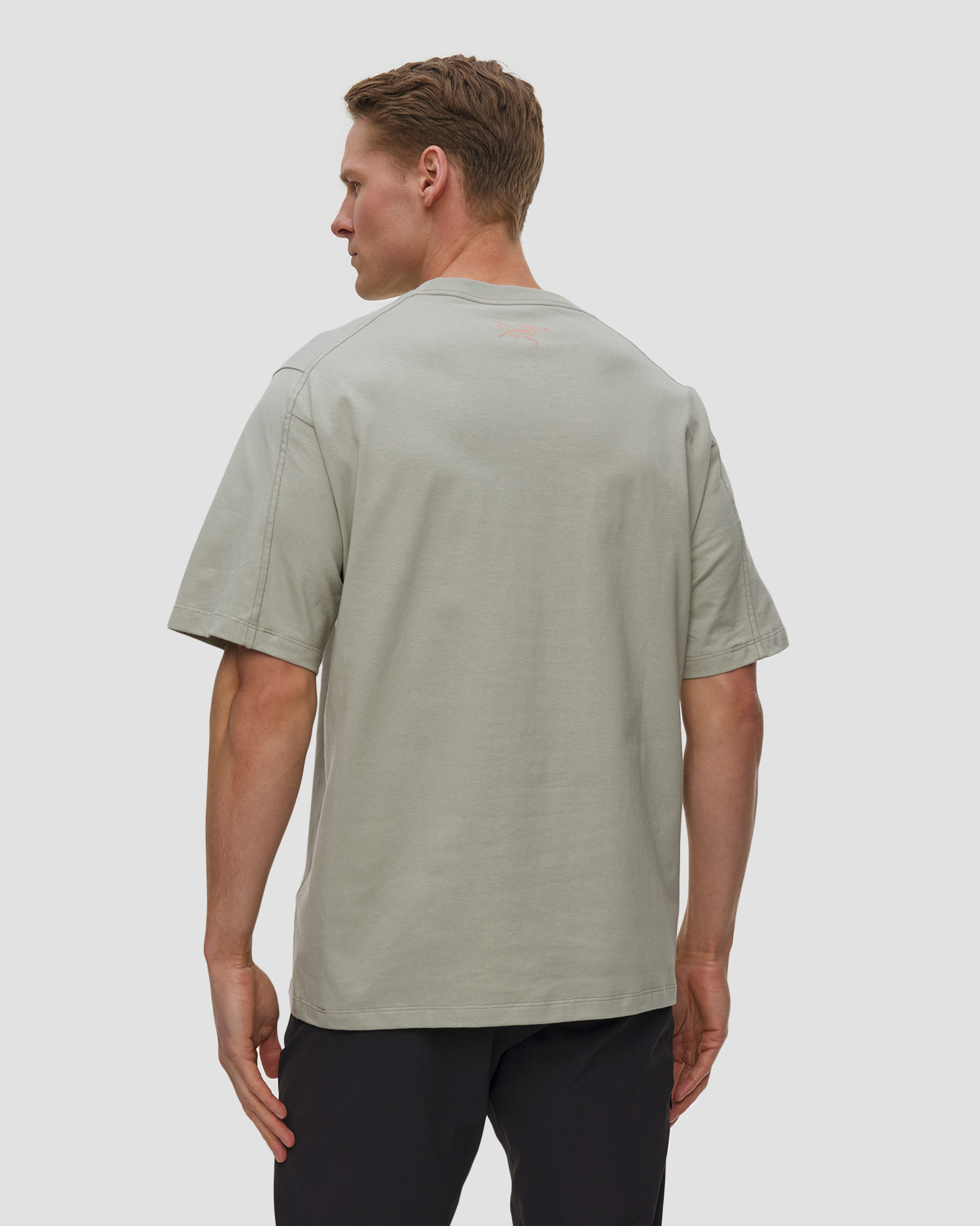 Tricou pentru bărbați Arcteryx Kragg Cotton Lithographica Shirt SS