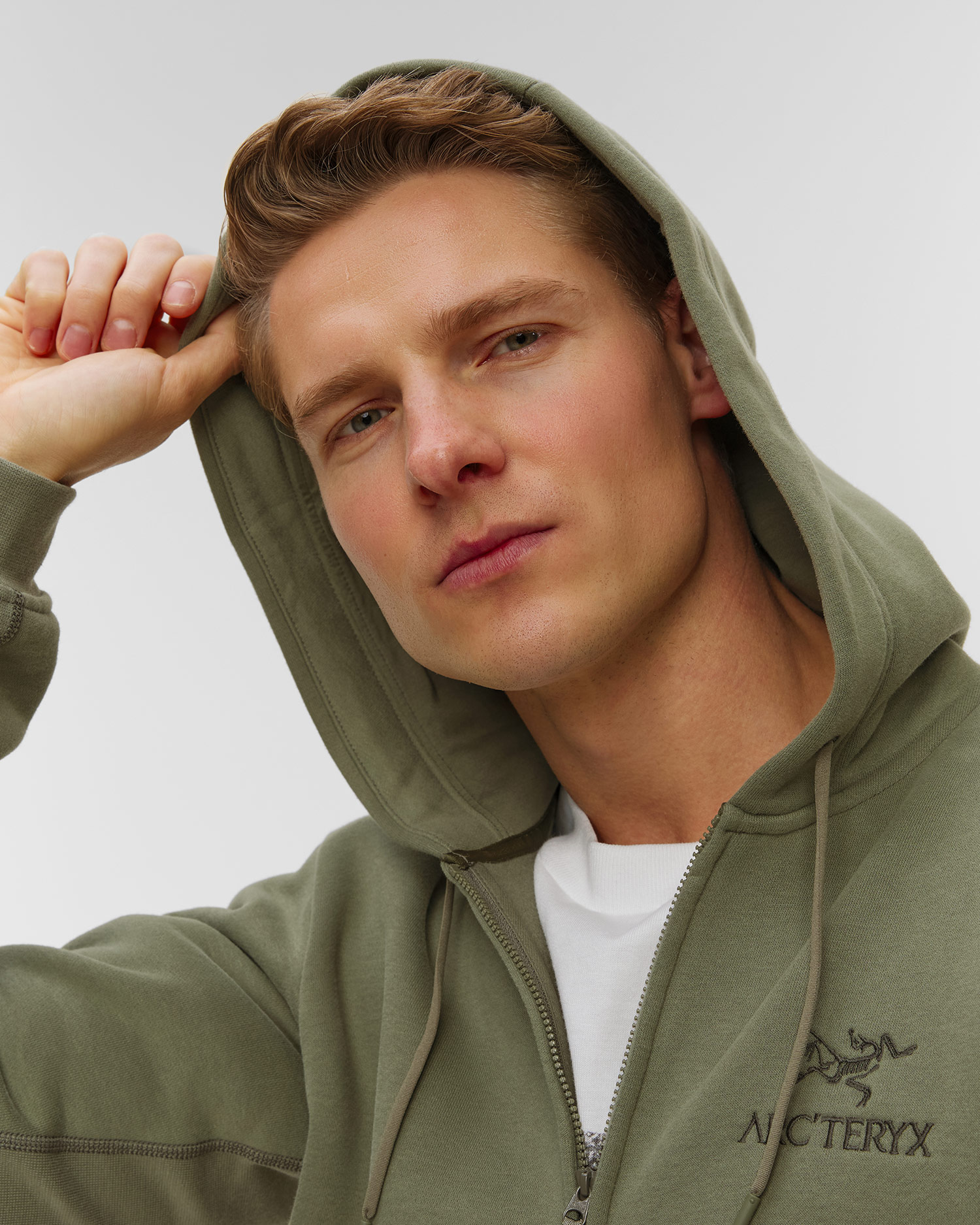 Arcteryx Emblem Fleece Full Zip Hoody Herren-Sweatshirt