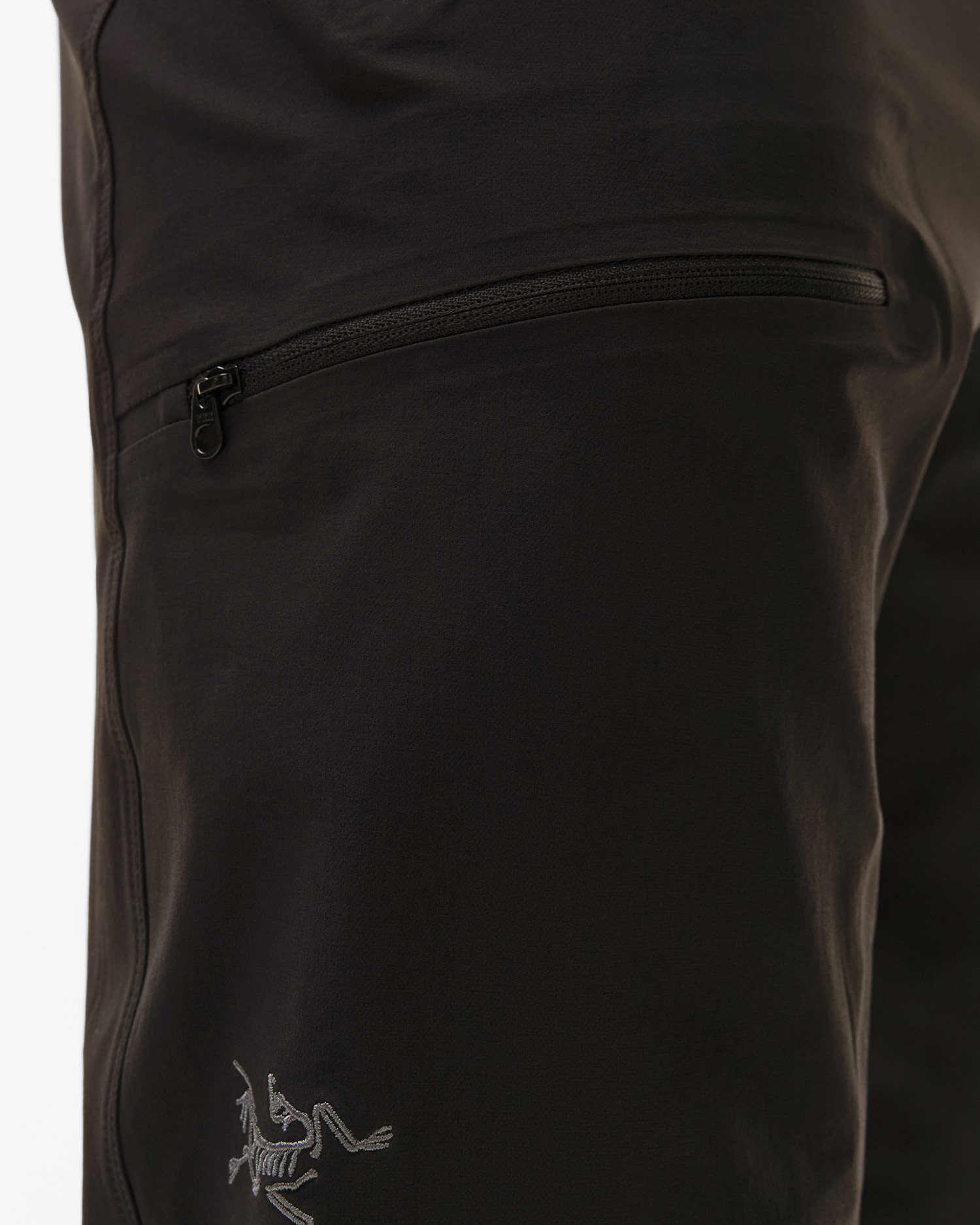 Softshellové pánské kalhoty Arcteryx Gamma Jogger v černé barvě