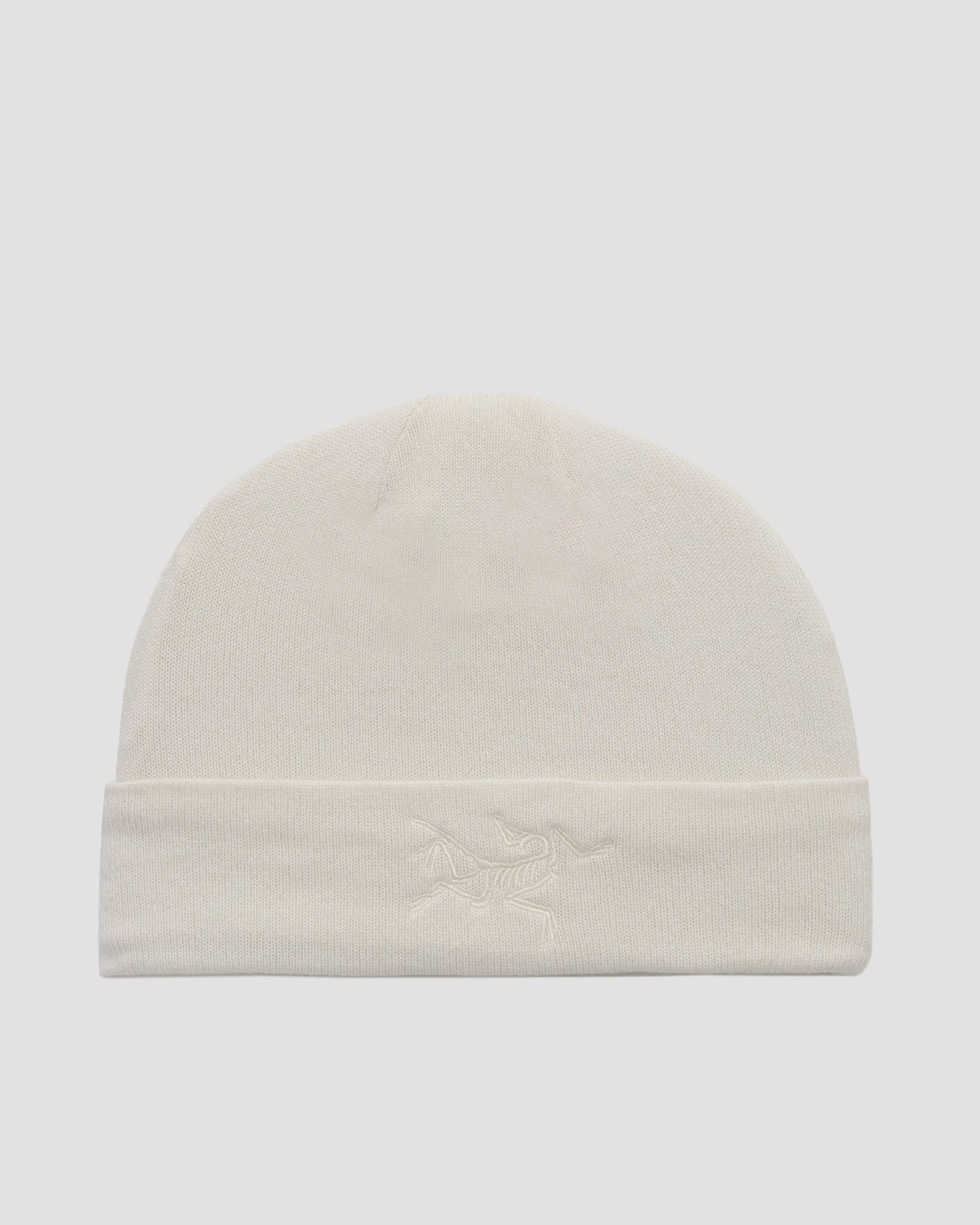 Beanie Arcteryx Embroidered Bird Toque white