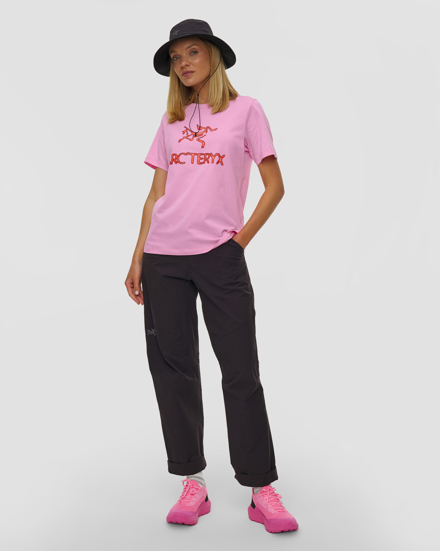 Dámske tričko Arcteryx Kragg SL Cotton Heatmap Crew SS W