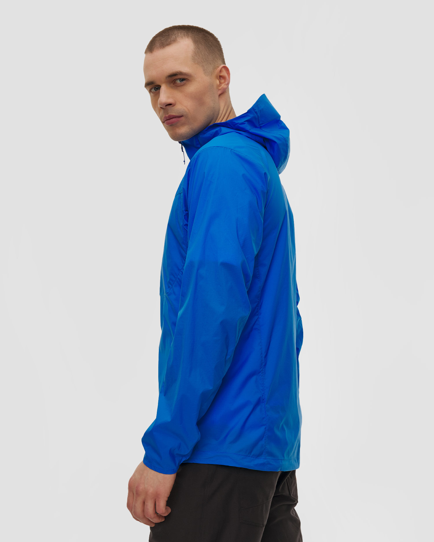 Jachetă de vânt pentru bărbați Arcteryx Squamish Hoody M albastră