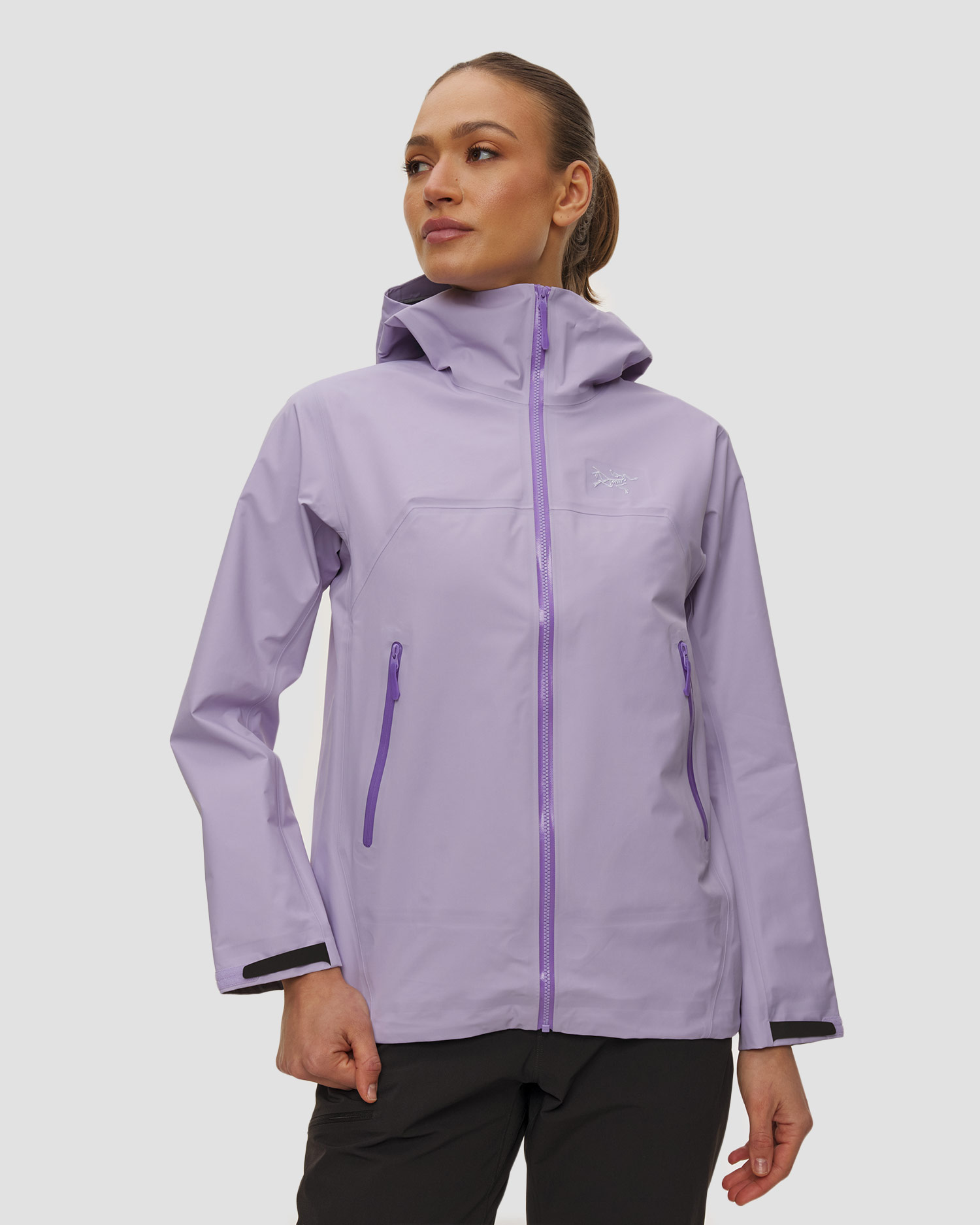 Dámska hardshellová bunda Arcteryx Beta Jacket W fialová, Farba-Vzor: Fioletowy